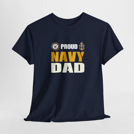 Proud Navy Dad Tee – Dripp’N Gear
