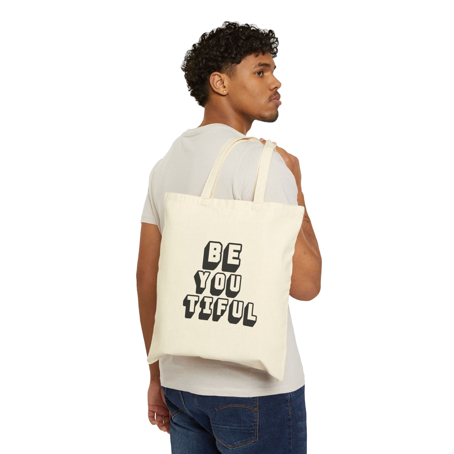 Live a Good Story: Be-YOU-tiful Two-Sided Inspirational Tote