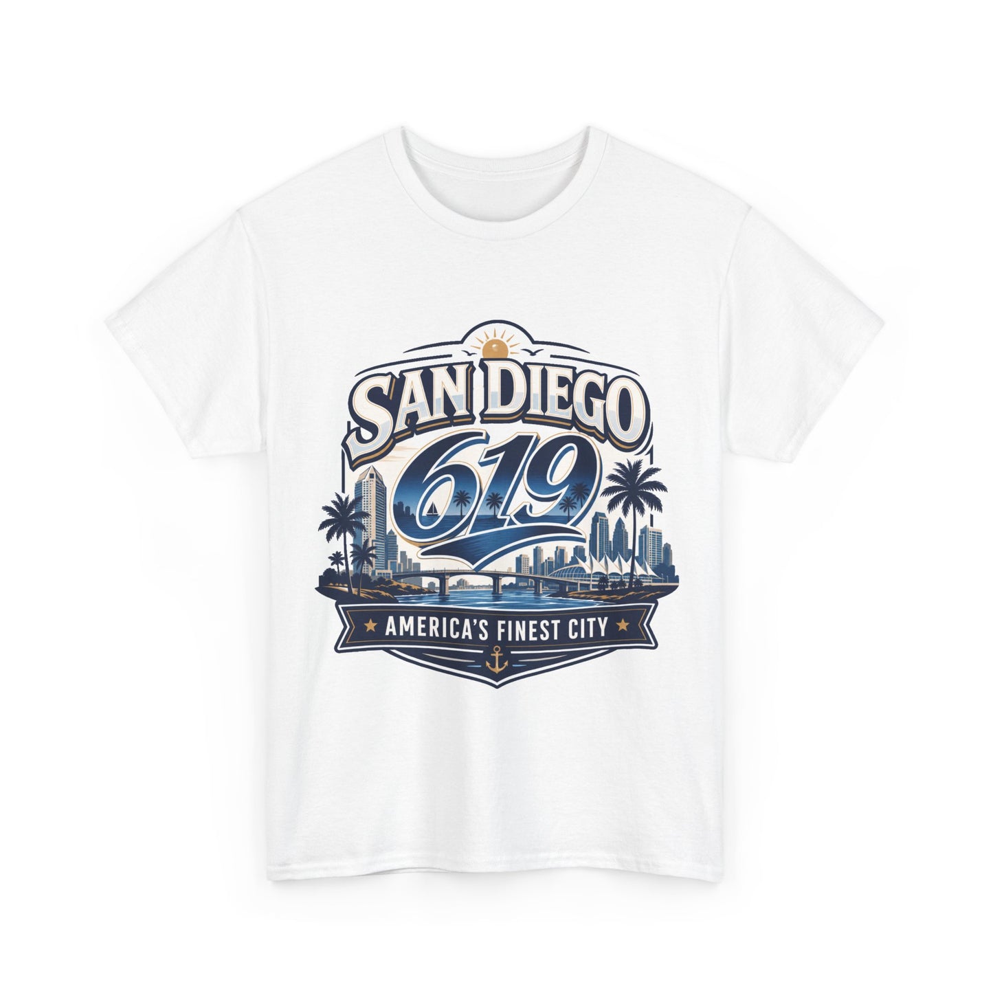 San Diego 619 Finest City Tee