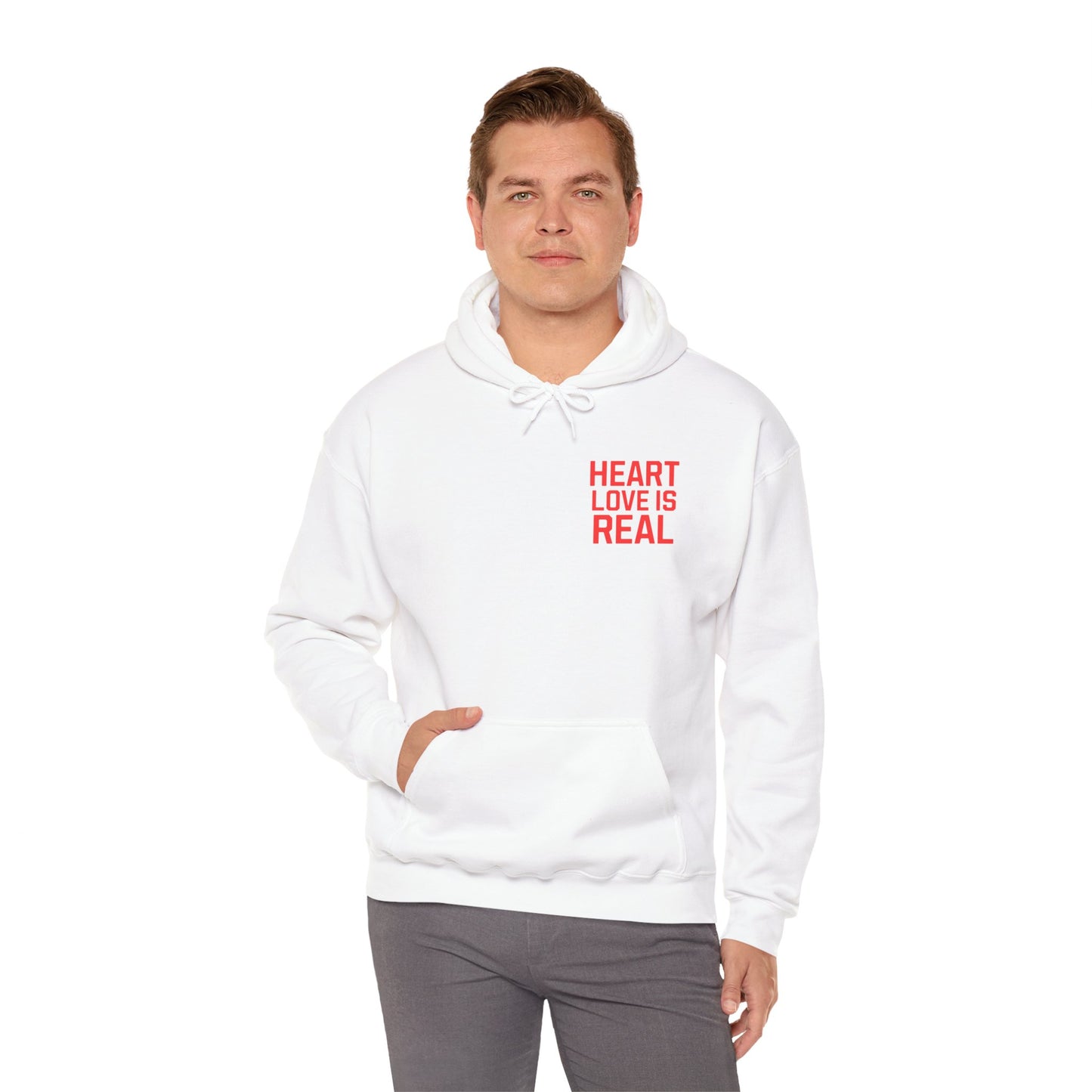 Heart Love Is Real Hoodie