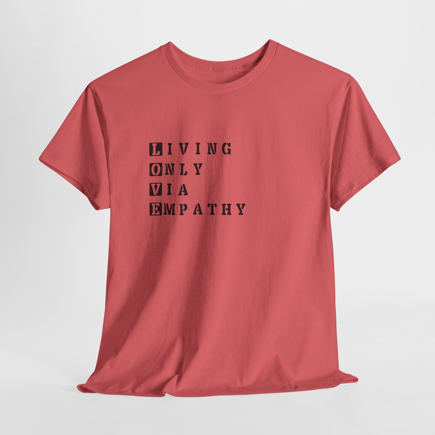 The Love Box: Living Only Via Empathy (L.O.V.E.) Premium Tee