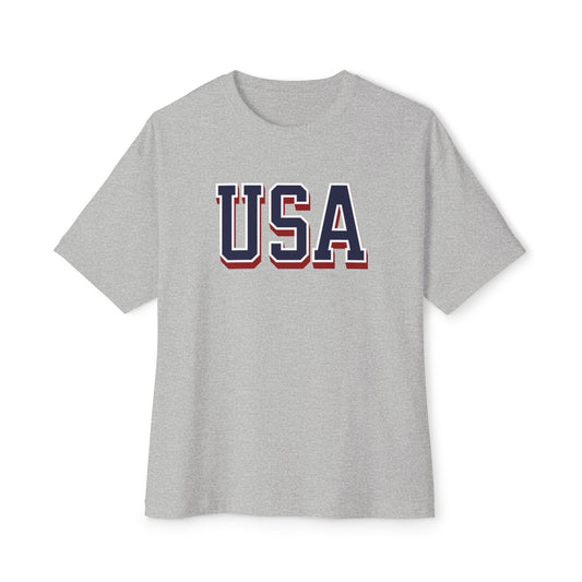 USA Vintage Varsity Premium Graphic Tee