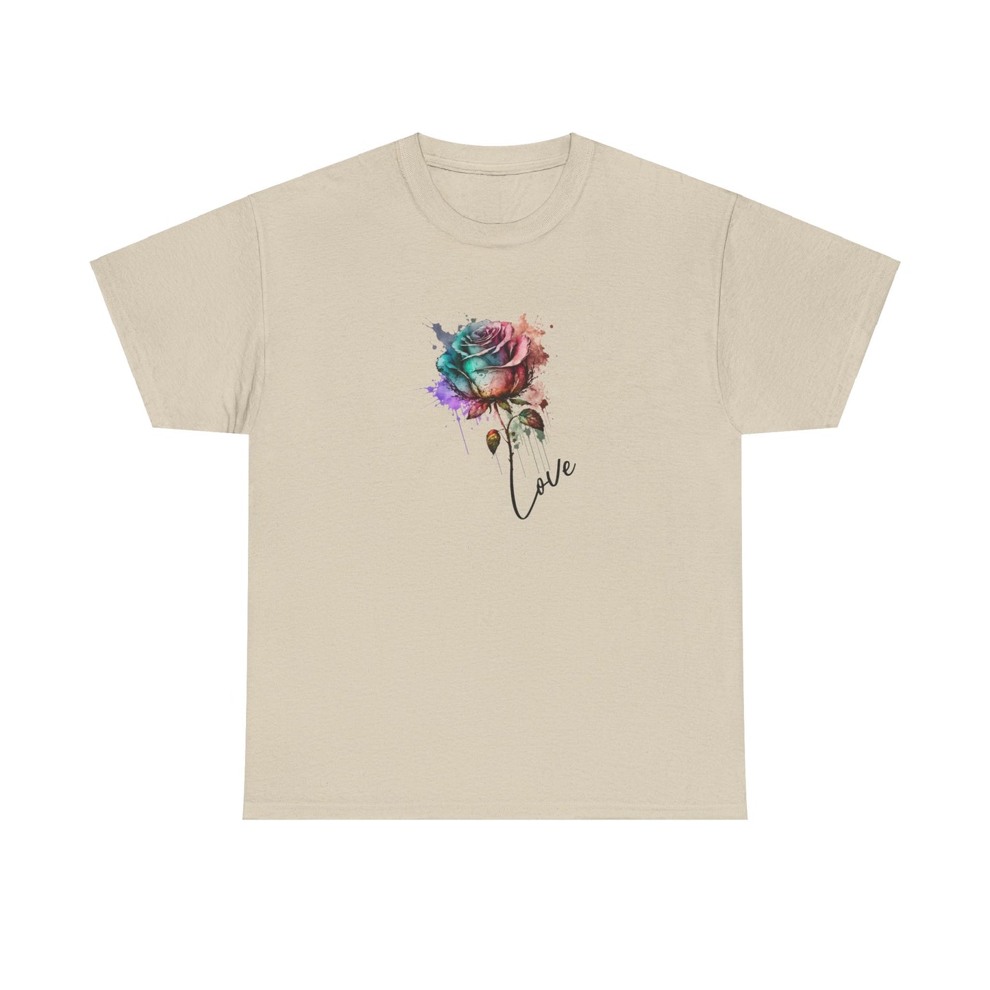 Rose Unisex Heavy Cotton Tee