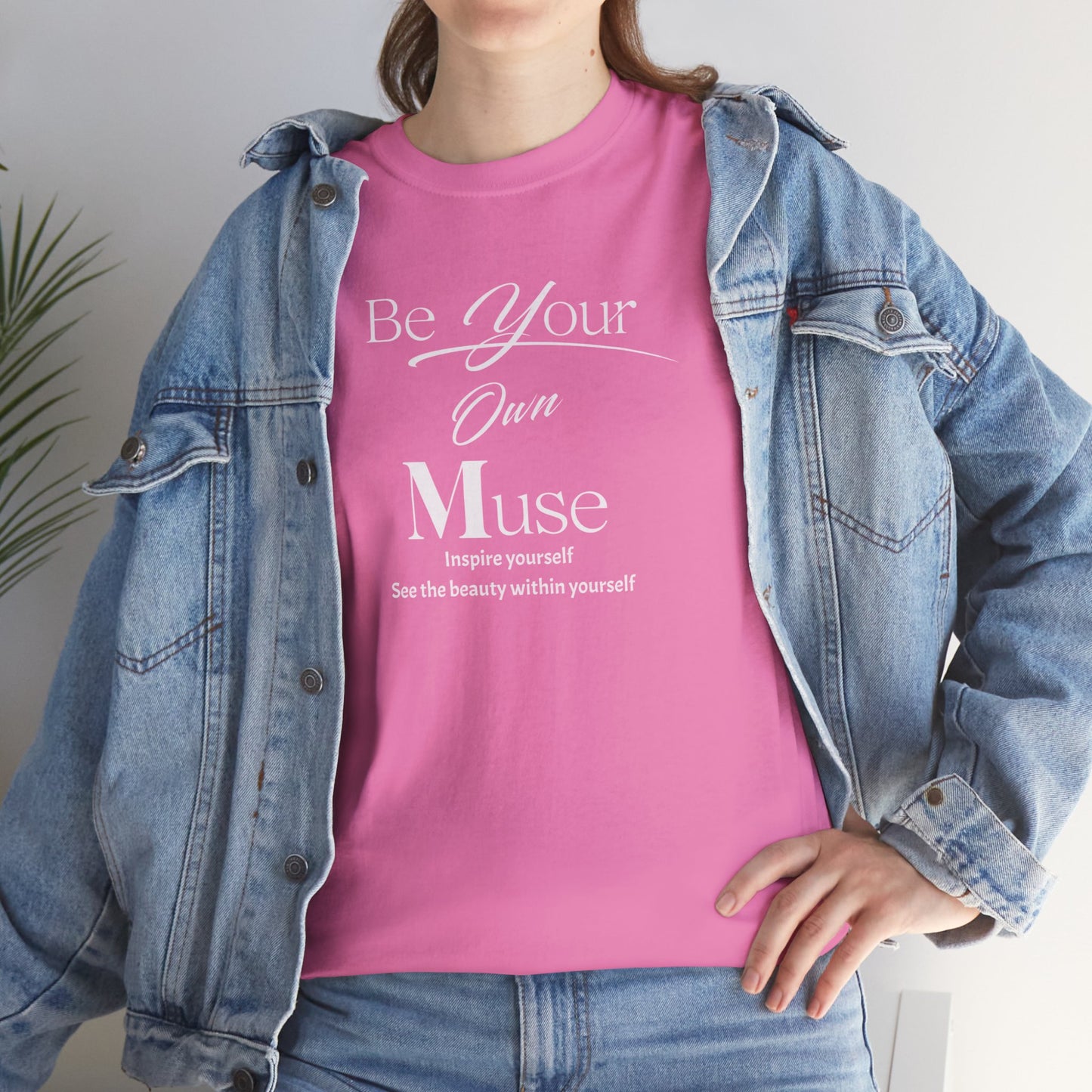 Be Your Own Muse Unisex Heavy Cotton Tee