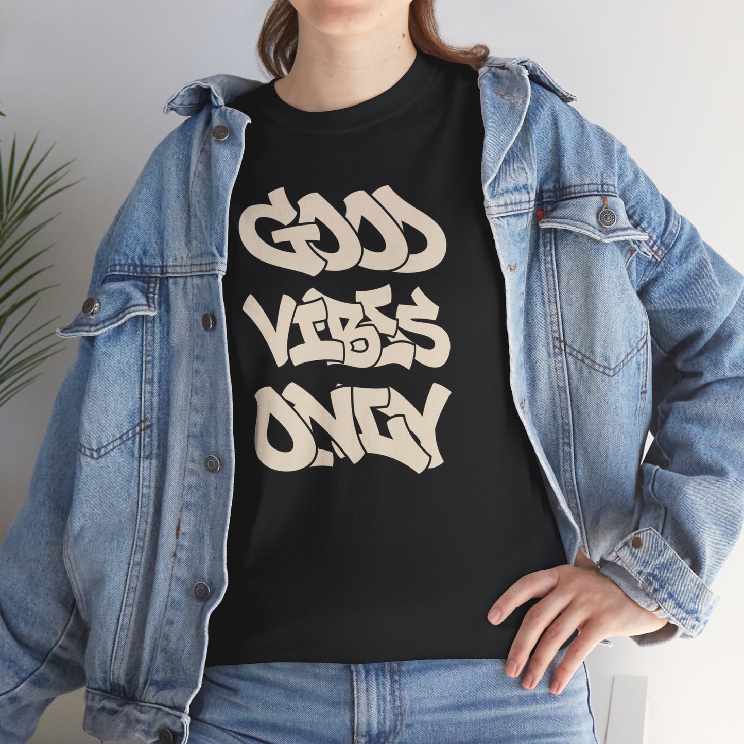 Good Vibes in my life Unisex Heavy Cotton Tee