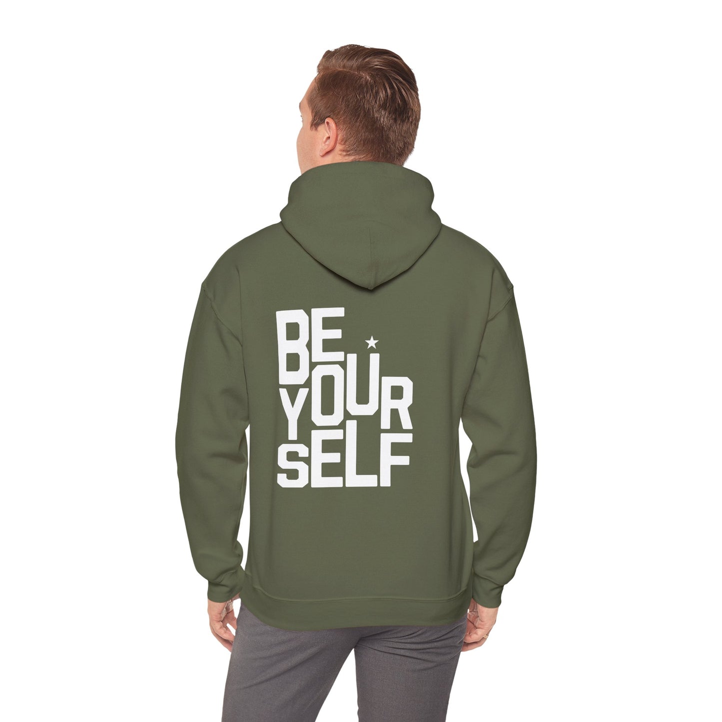 Be Yourself Unisex Hoodie – Motivational Style