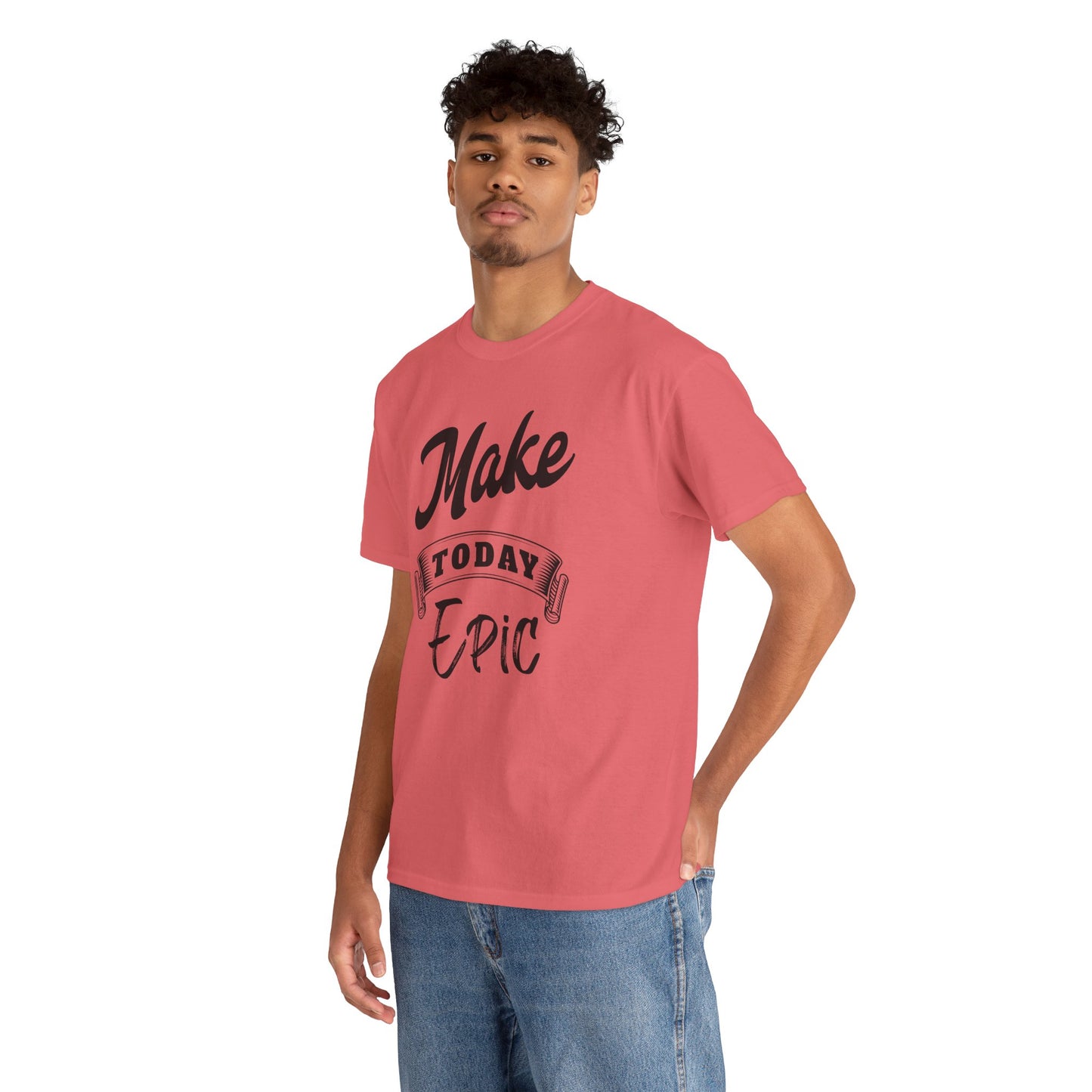 Make Today Epic Motivational Tee: Premium Graphic Shirt