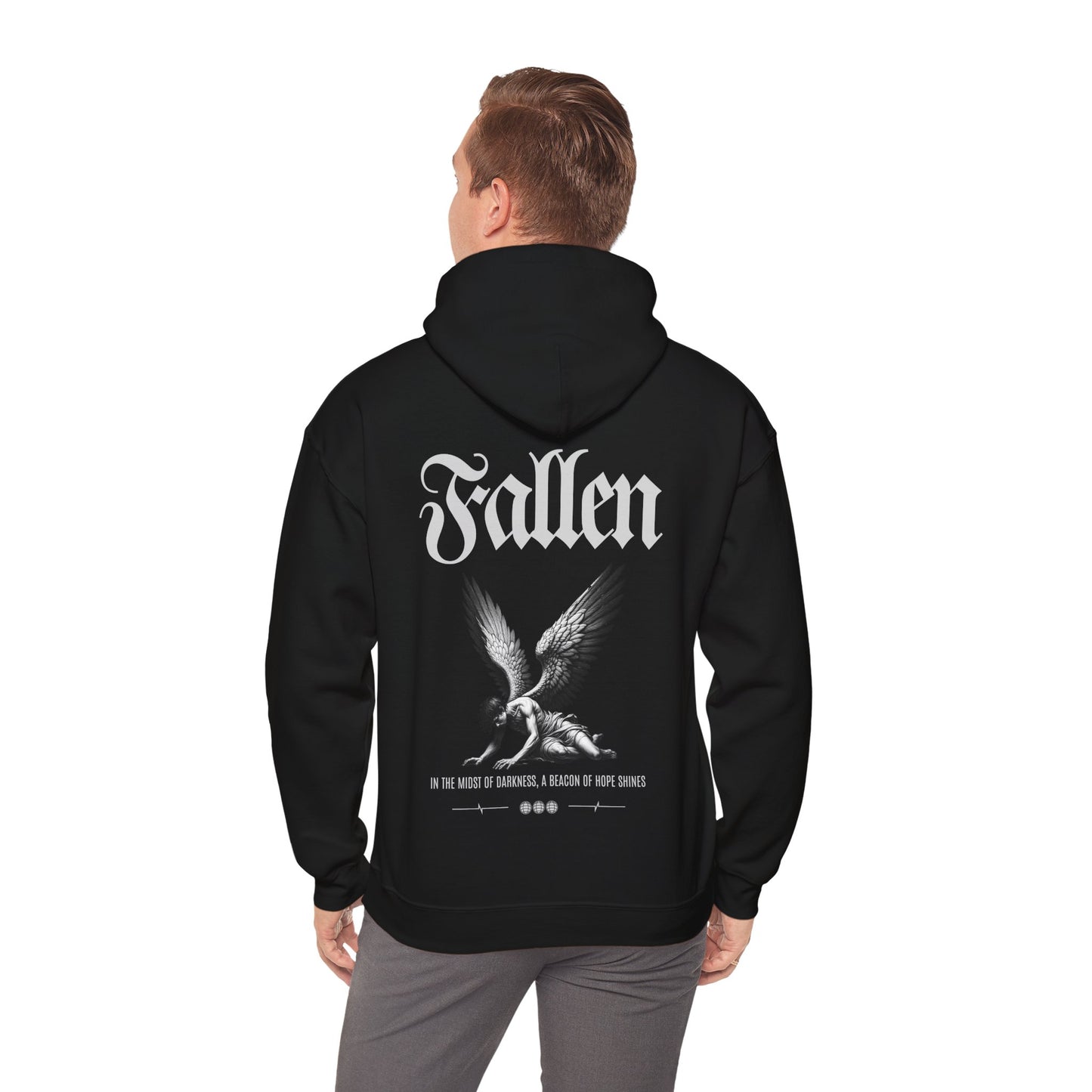 Hooded Sweatshirt - Fallen Angel Design