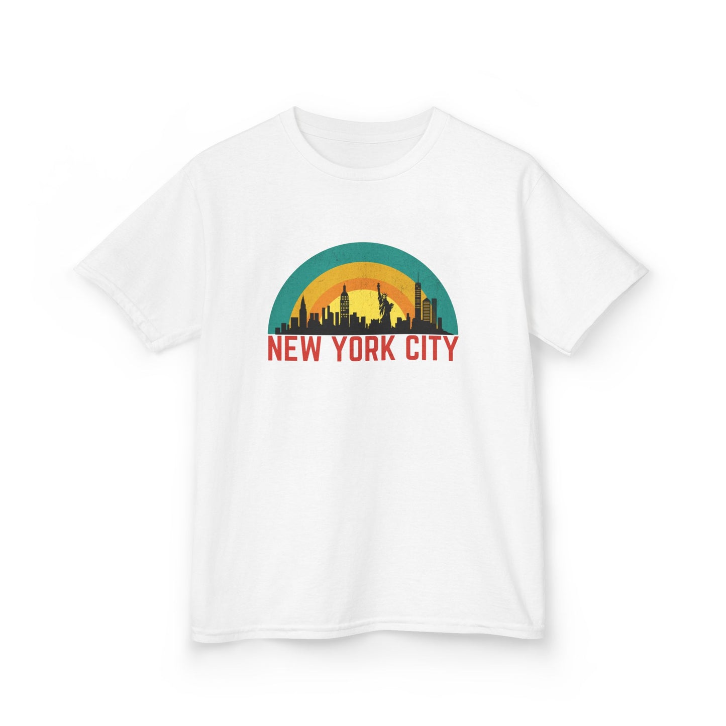 Kids Retro NYC Skyline Tee