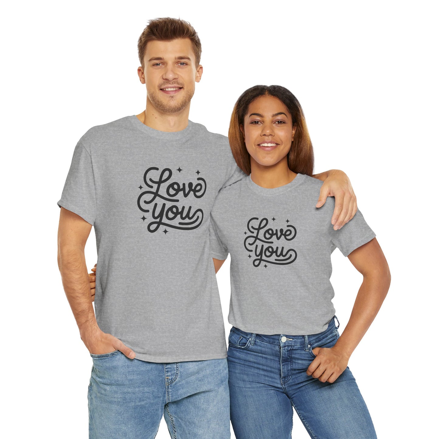 Love You Tee – Bold, Soft, Everyday Romance