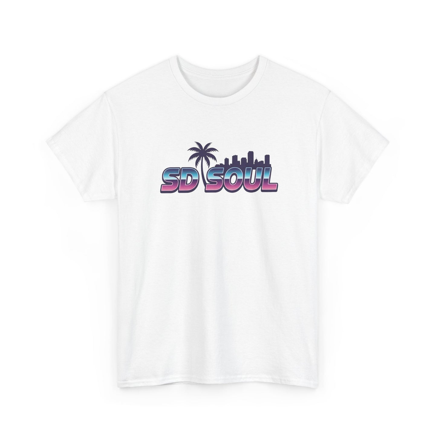 San Diego Soul: Retro Palm Premium Beach Vibe Tee