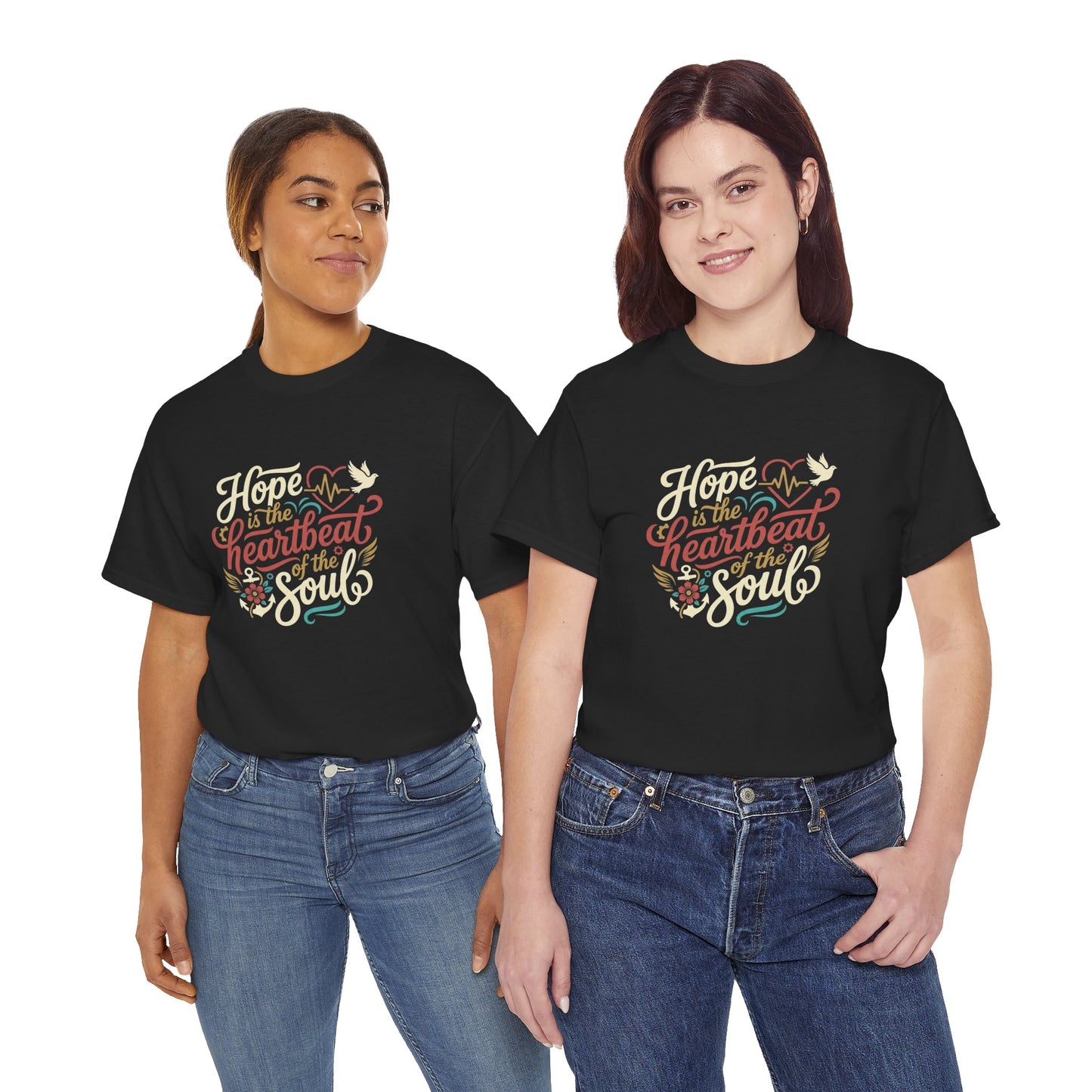 Purposeful Style: Hope Is a Heartbeat of the Soul Premium Tee
