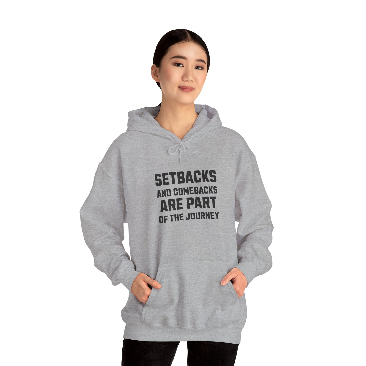 Never Give Up Motivational Hoodie