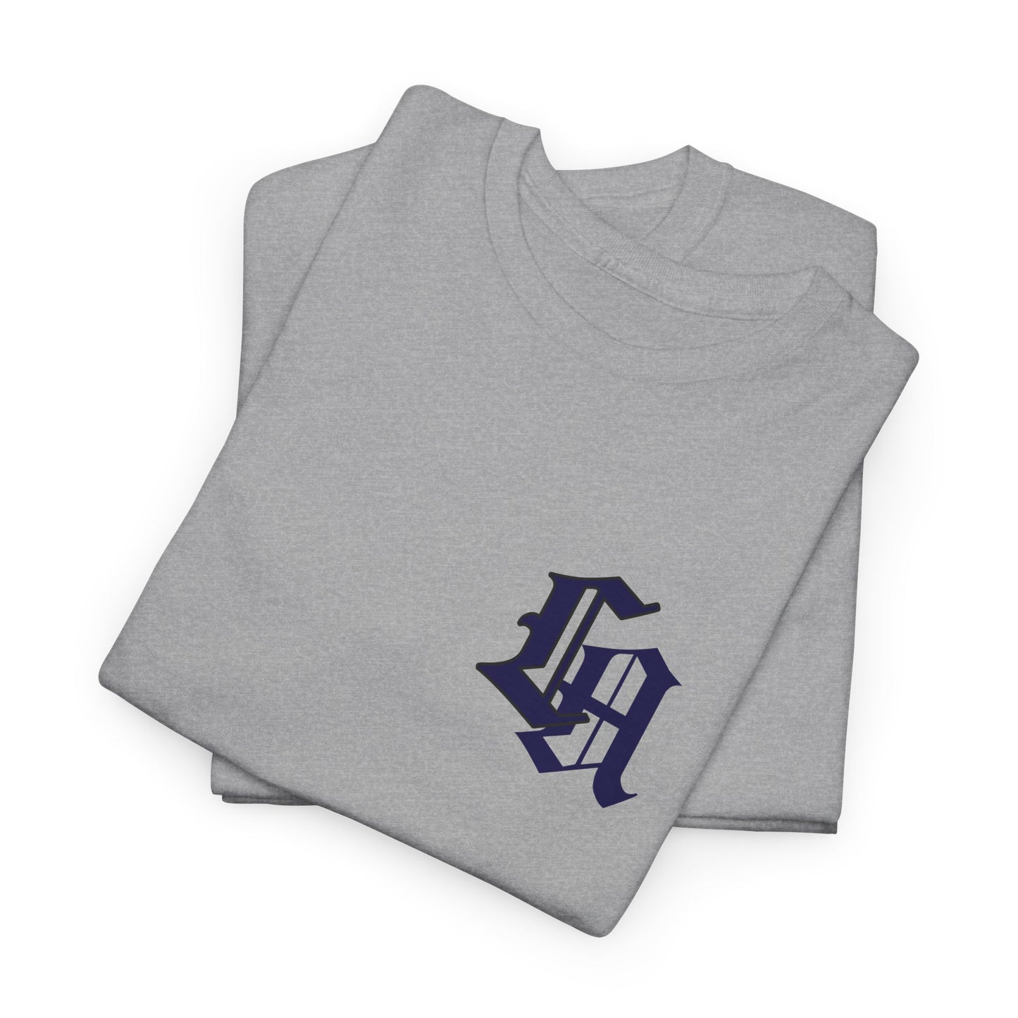 Gothic LA Minimalist Chest Tee: Premium Urban Streetwear