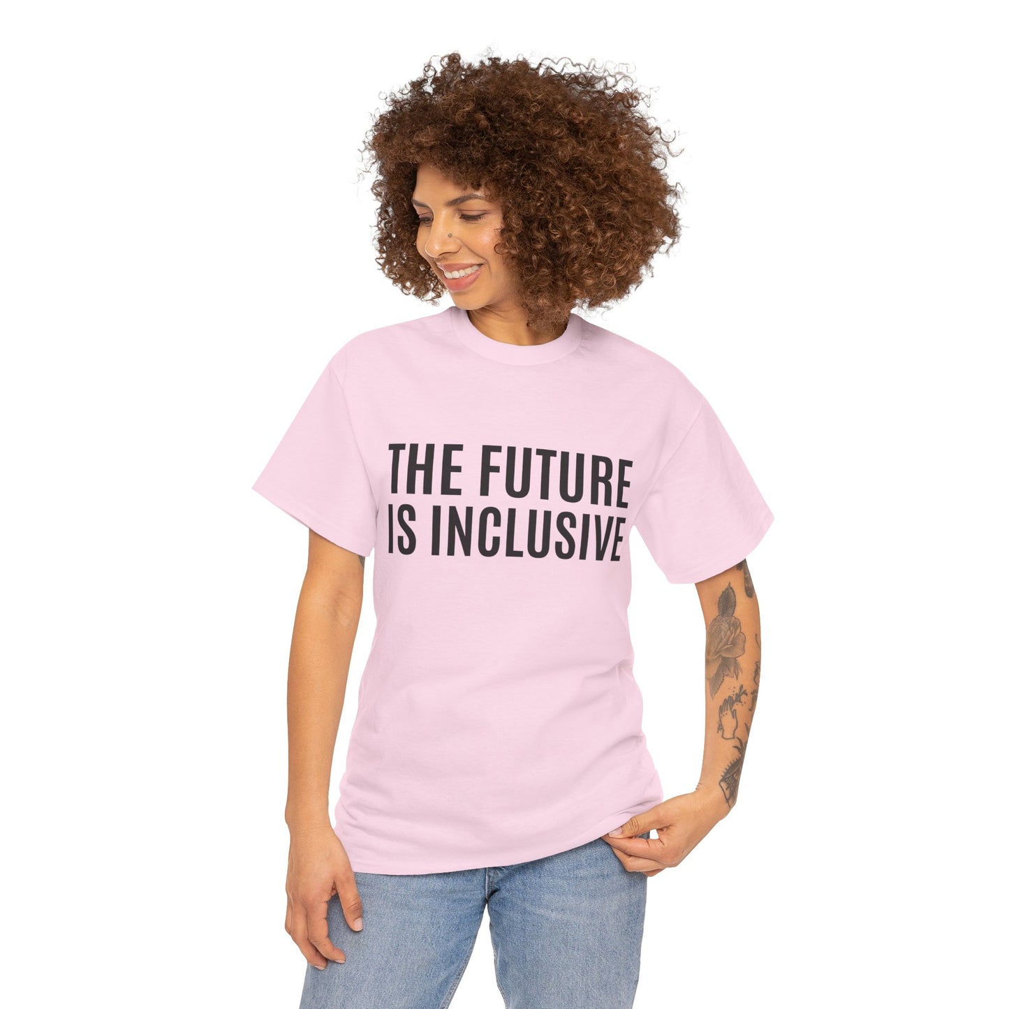 The Future is Inclusive Unisex Heavy Cotton Tee