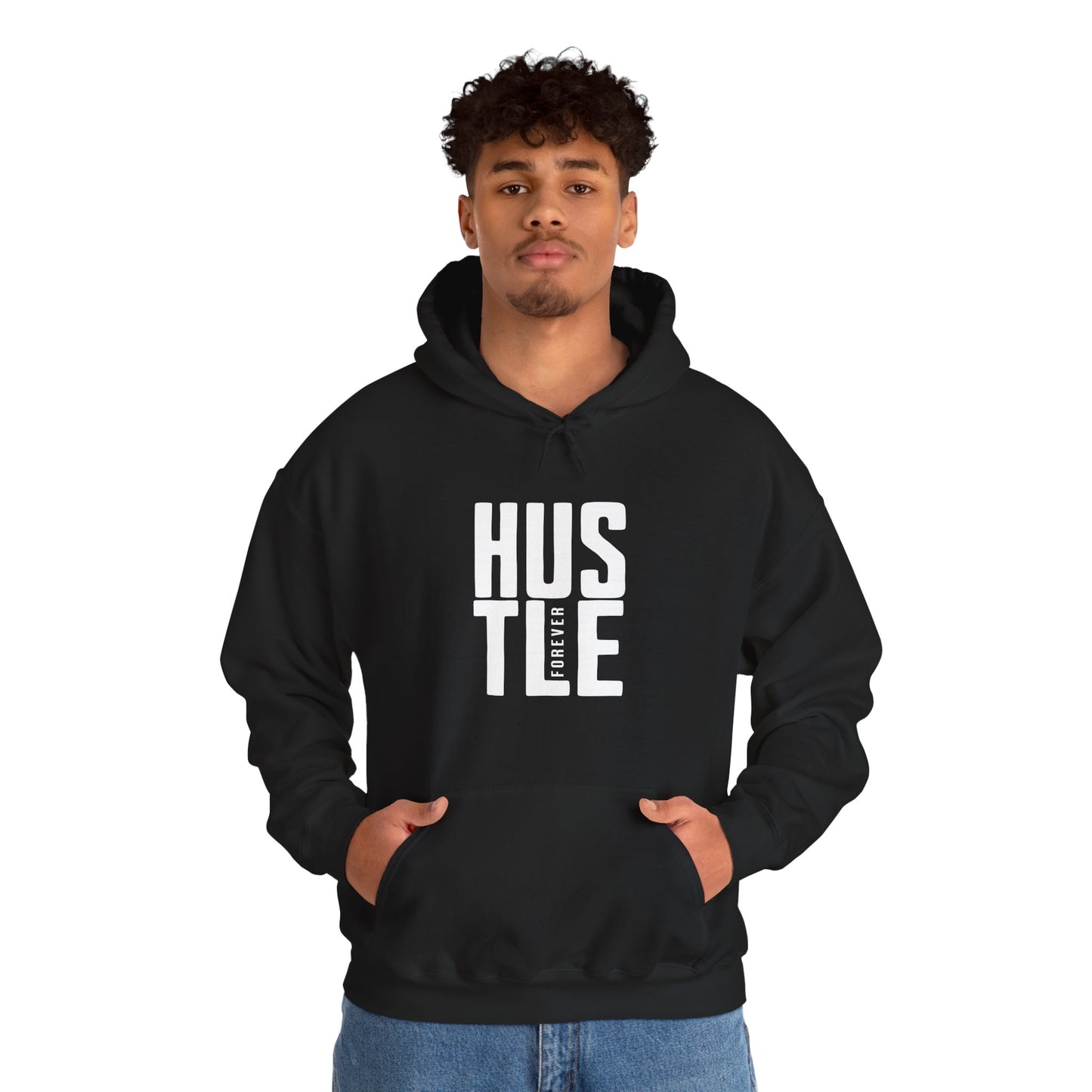 Hustle Forever Graphic Hoodie