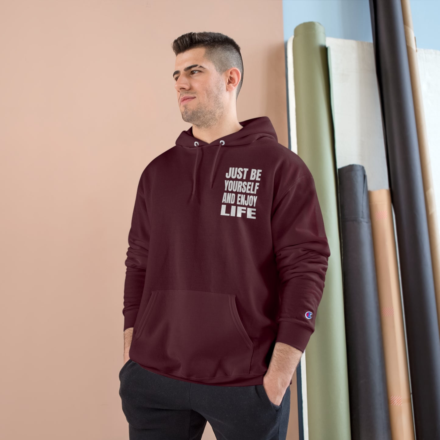 Be Yourself Champion Hoodie - Enjoy Life