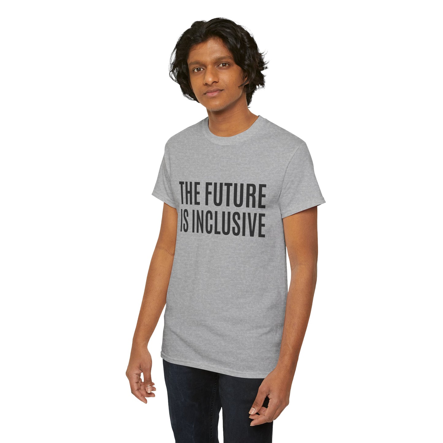 The Future is Inclusive Unisex Heavy Cotton Tee