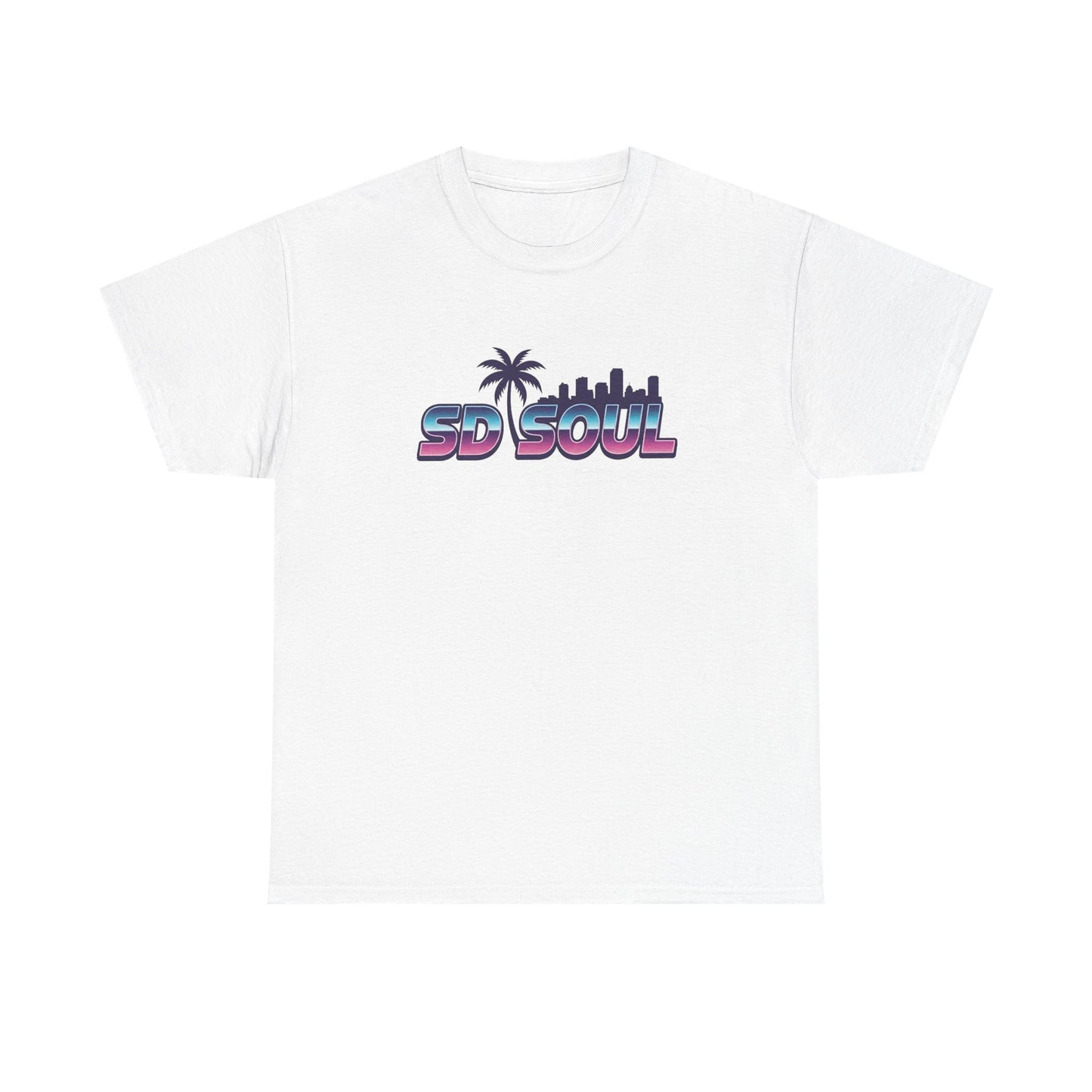 San Diego Soul: Retro Palm Premium Beach Vibe Tee