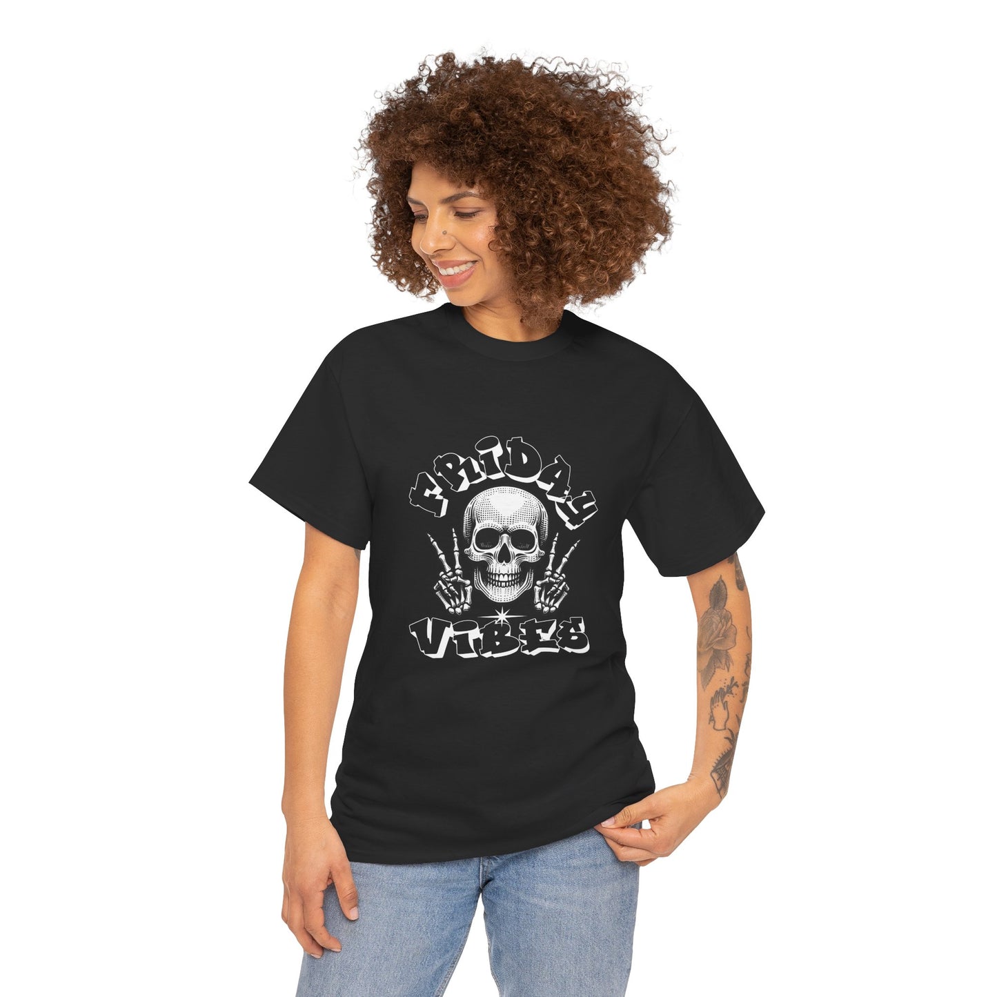 Skull Friday Vibes Tee