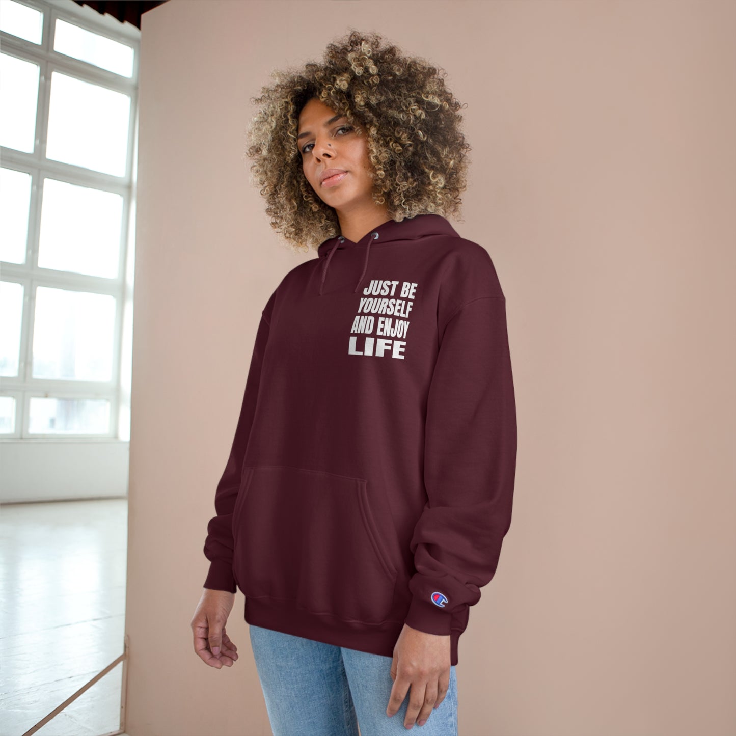 Be Yourself Champion Hoodie - Enjoy Life