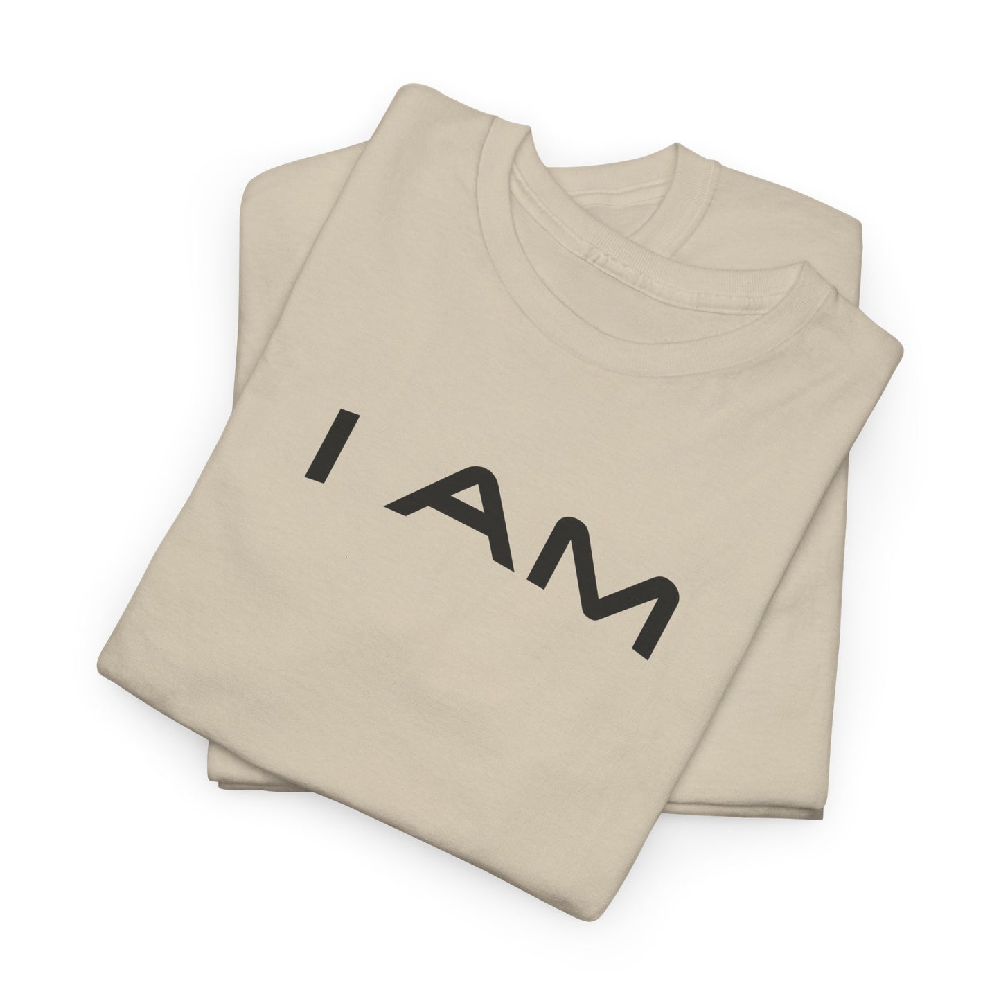 I AM Unisex Heavy Cotton Tee - Inspirational Graphic T-Shirt