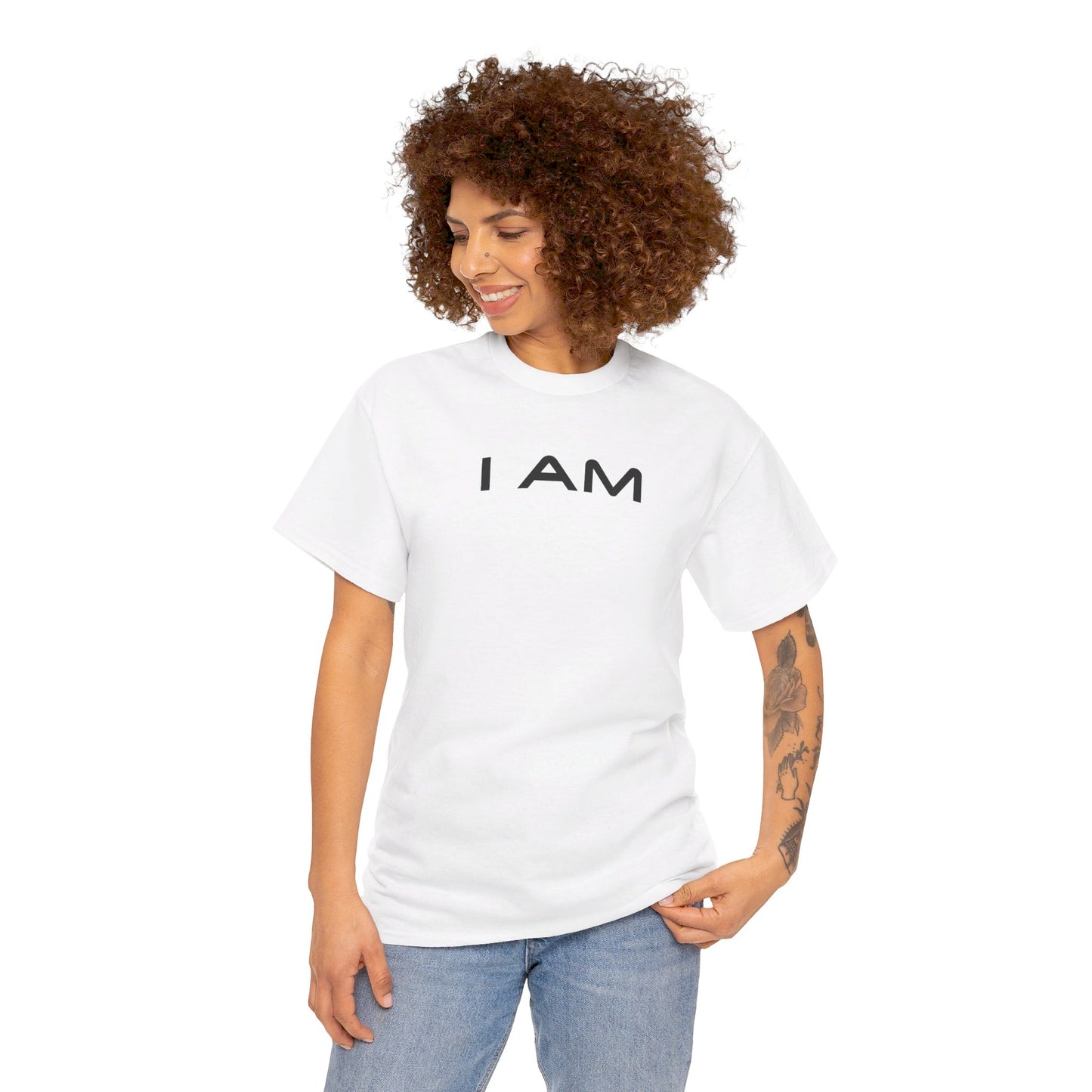 I AM Unisex Heavy Cotton Tee