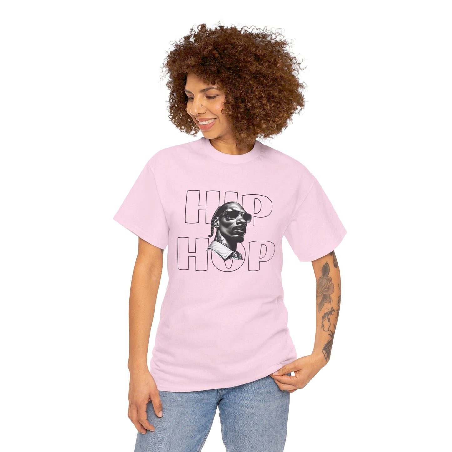 Hip Hop Unisex Heavy Cotton Tee Express delivery available