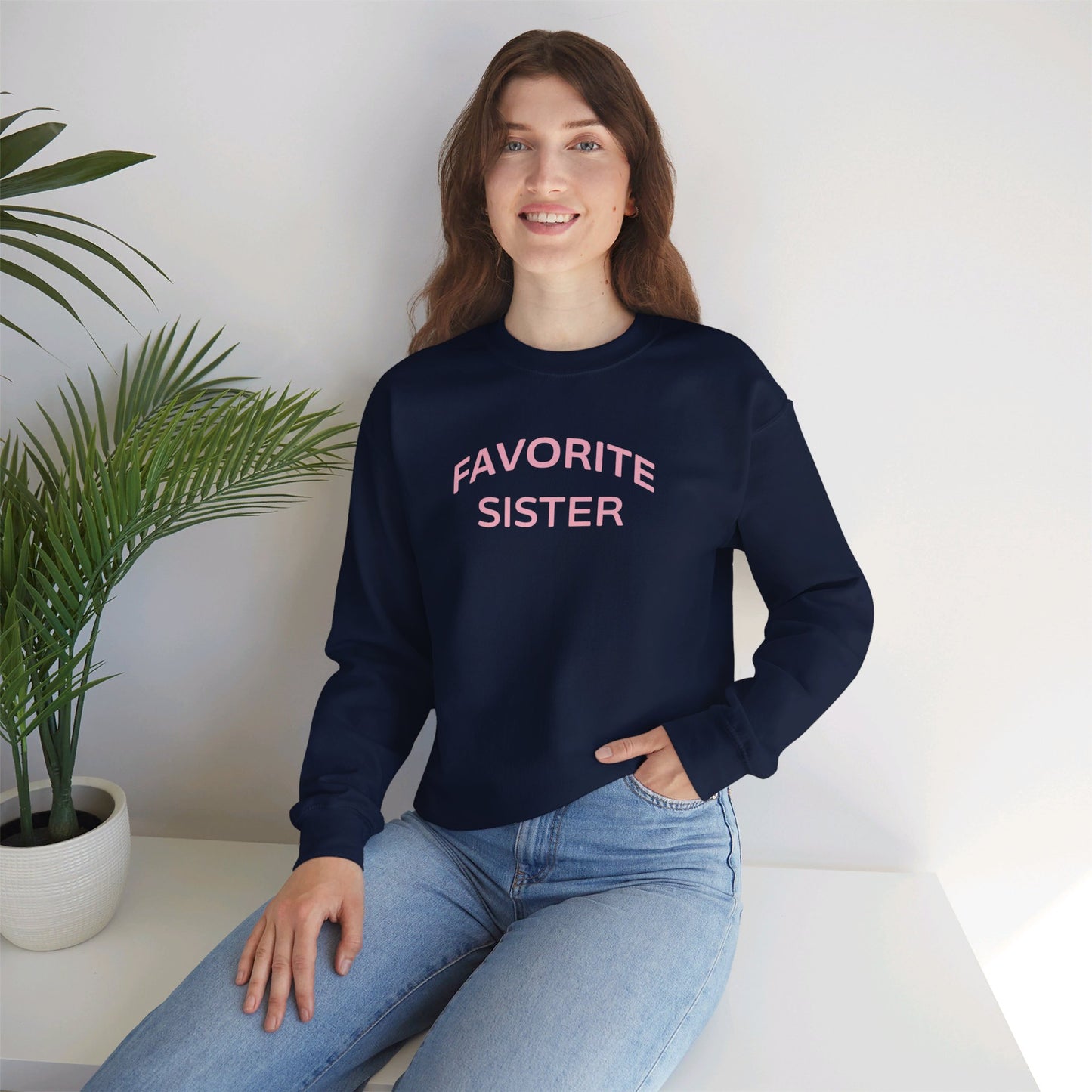 Favorite Sister Heavy Blend™ Crewneck Sweatshirt