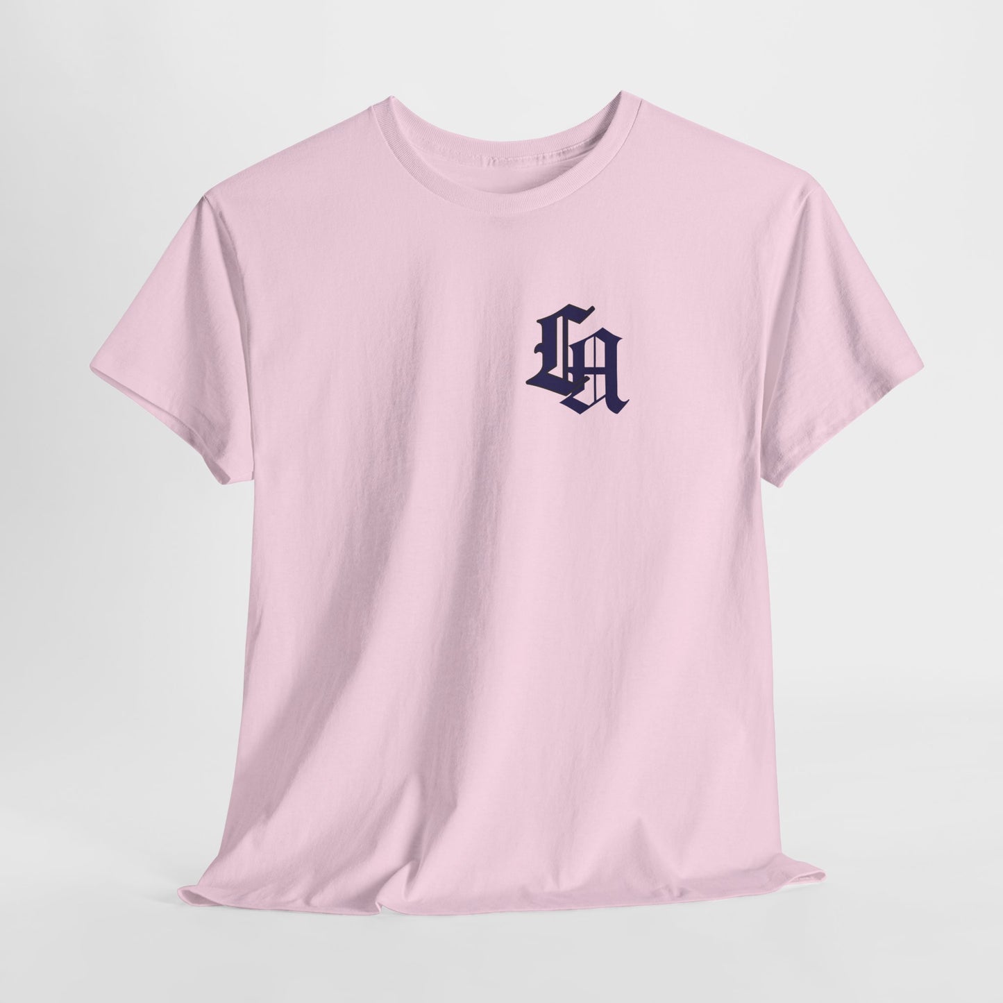 Gothic LA Minimalist Chest Tee: Premium Urban Streetwear