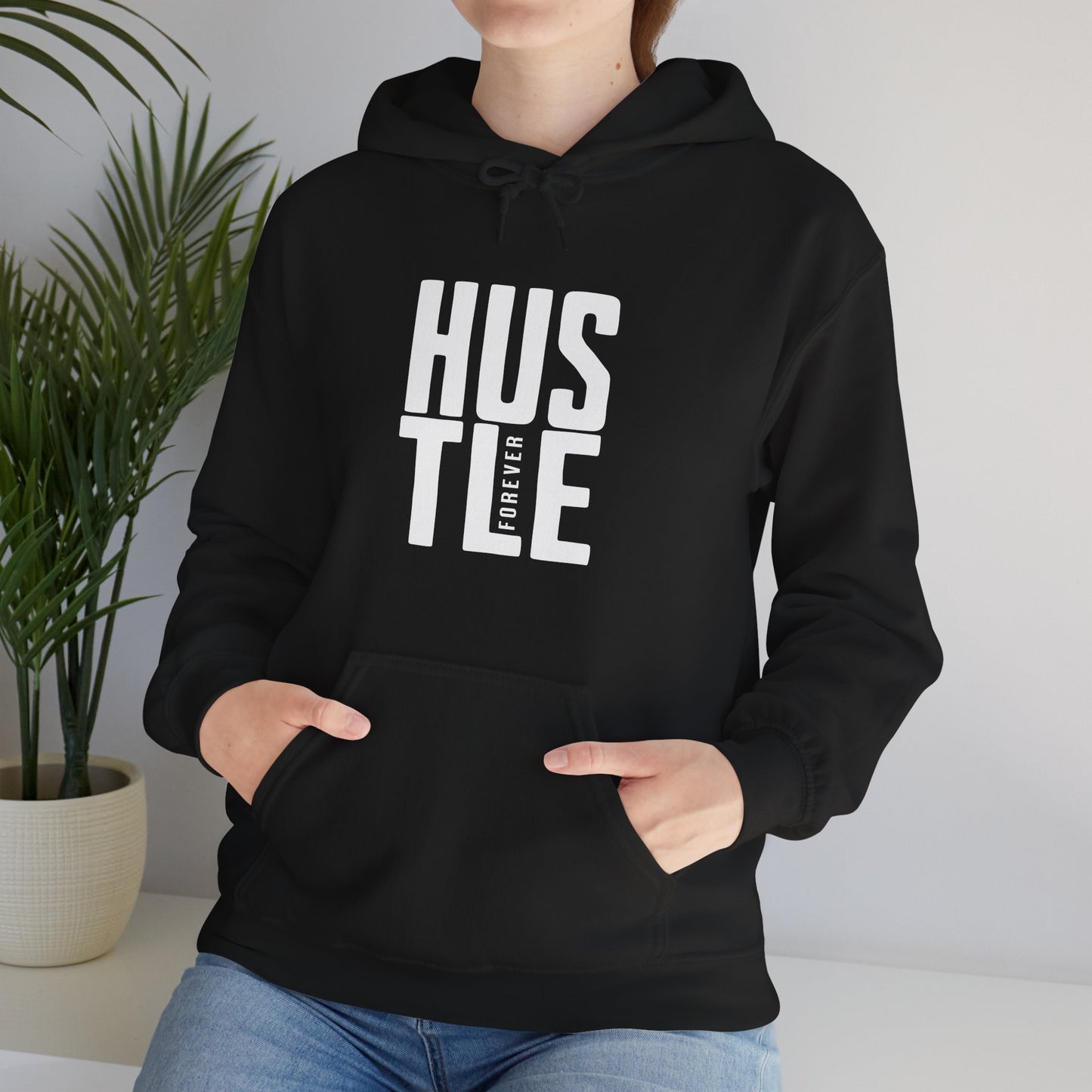 Hustle Forever Graphic Hoodie