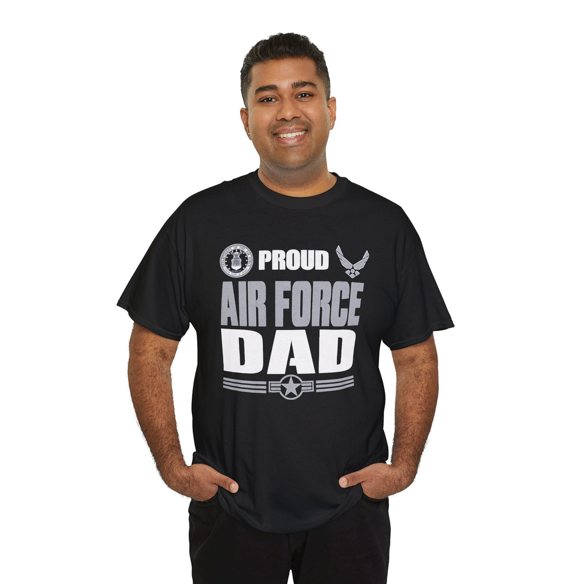 Proud Air Force Dad T-Shirt — Military Dad Tee
