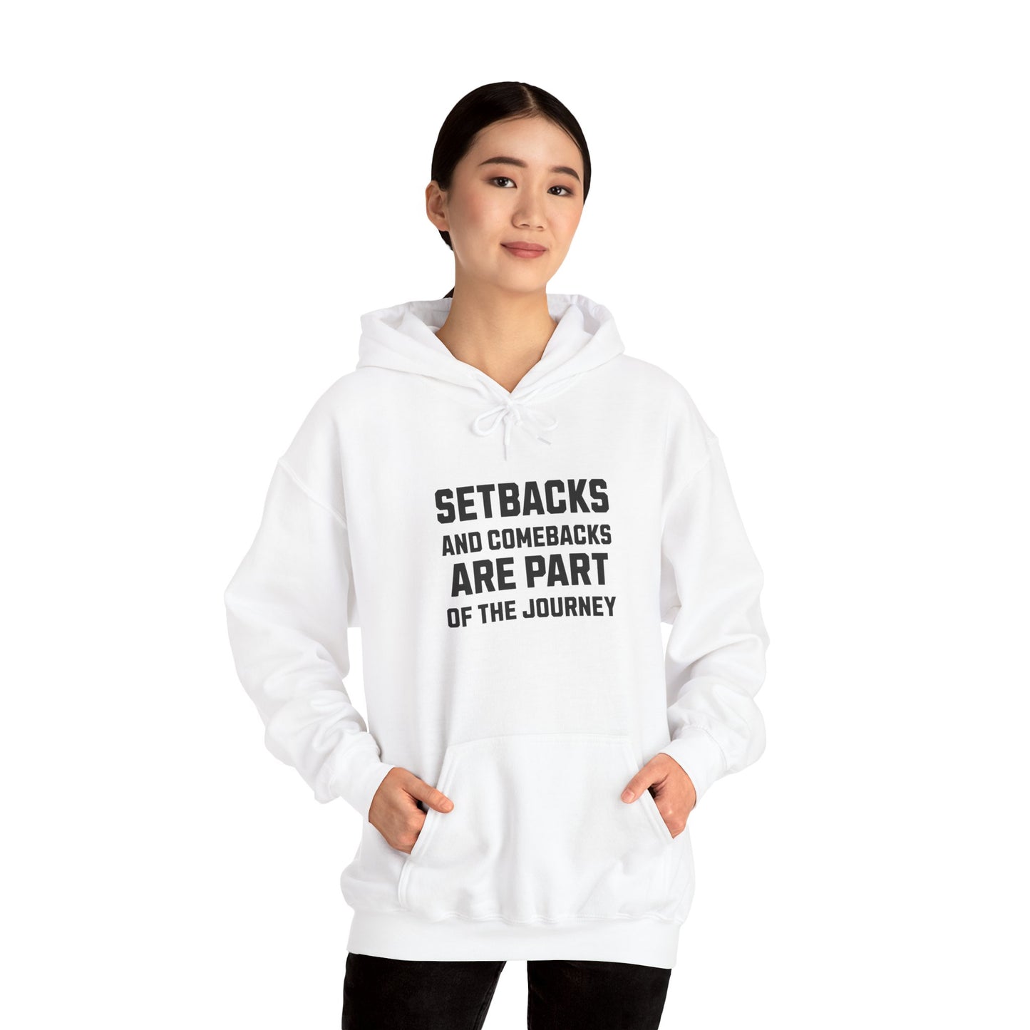 Never Give Up Motivational Hoodie