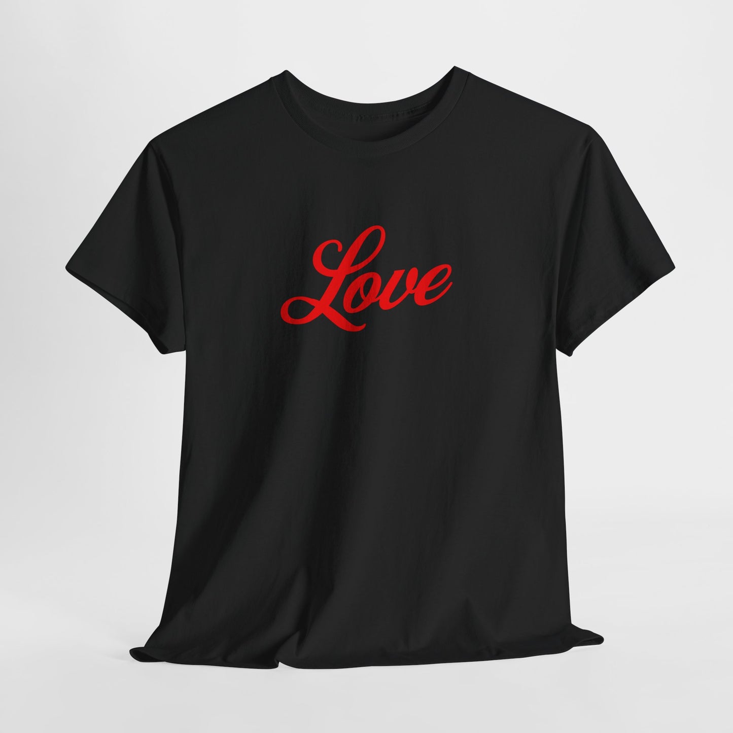 Minimal Love Graphic Tee — Simple Heart Design for Everyday Wear