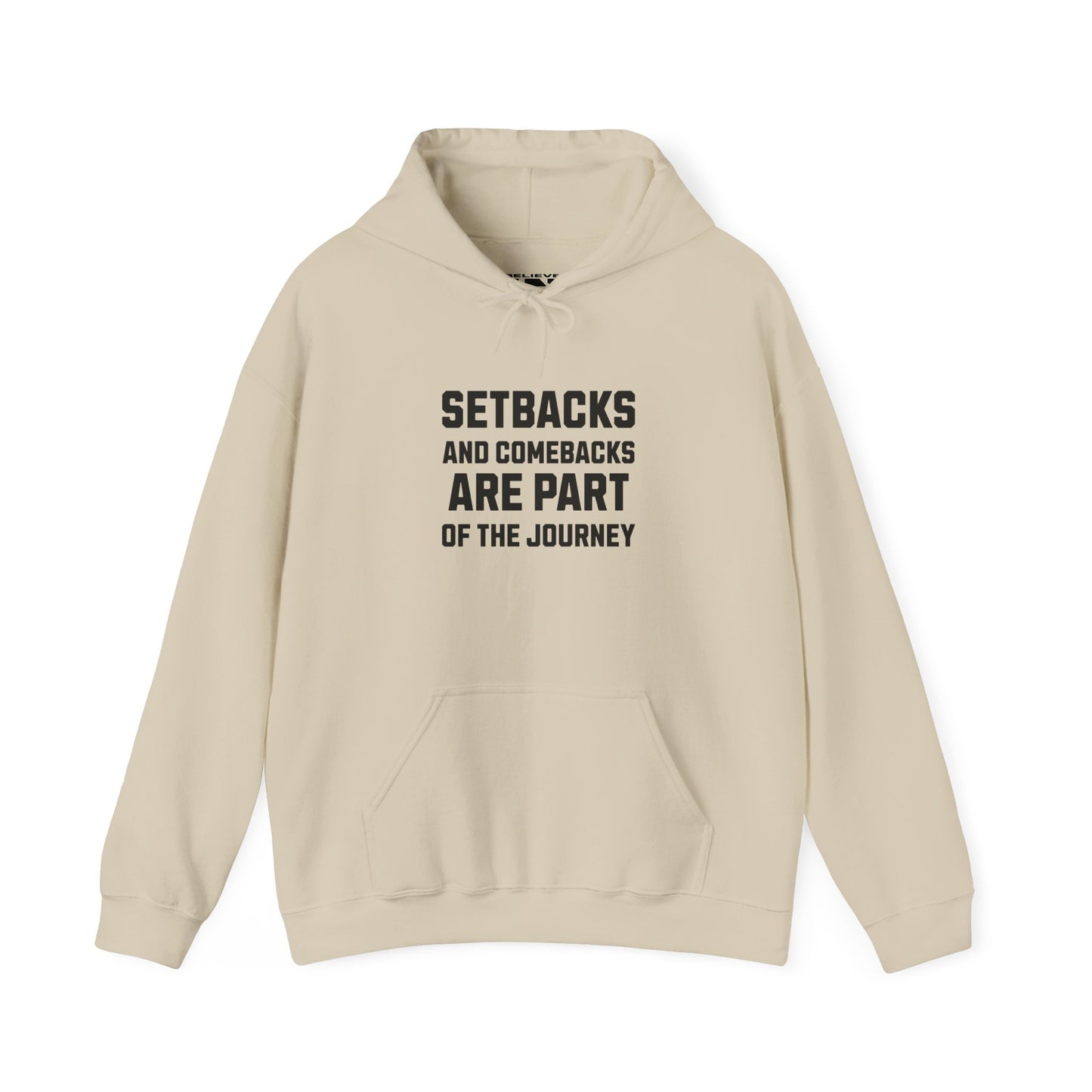 Never Give Up Motivational Hoodie