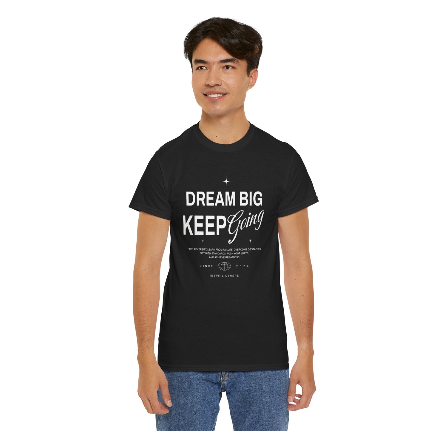 Dream Big Unisex Heavy Cotton Tee