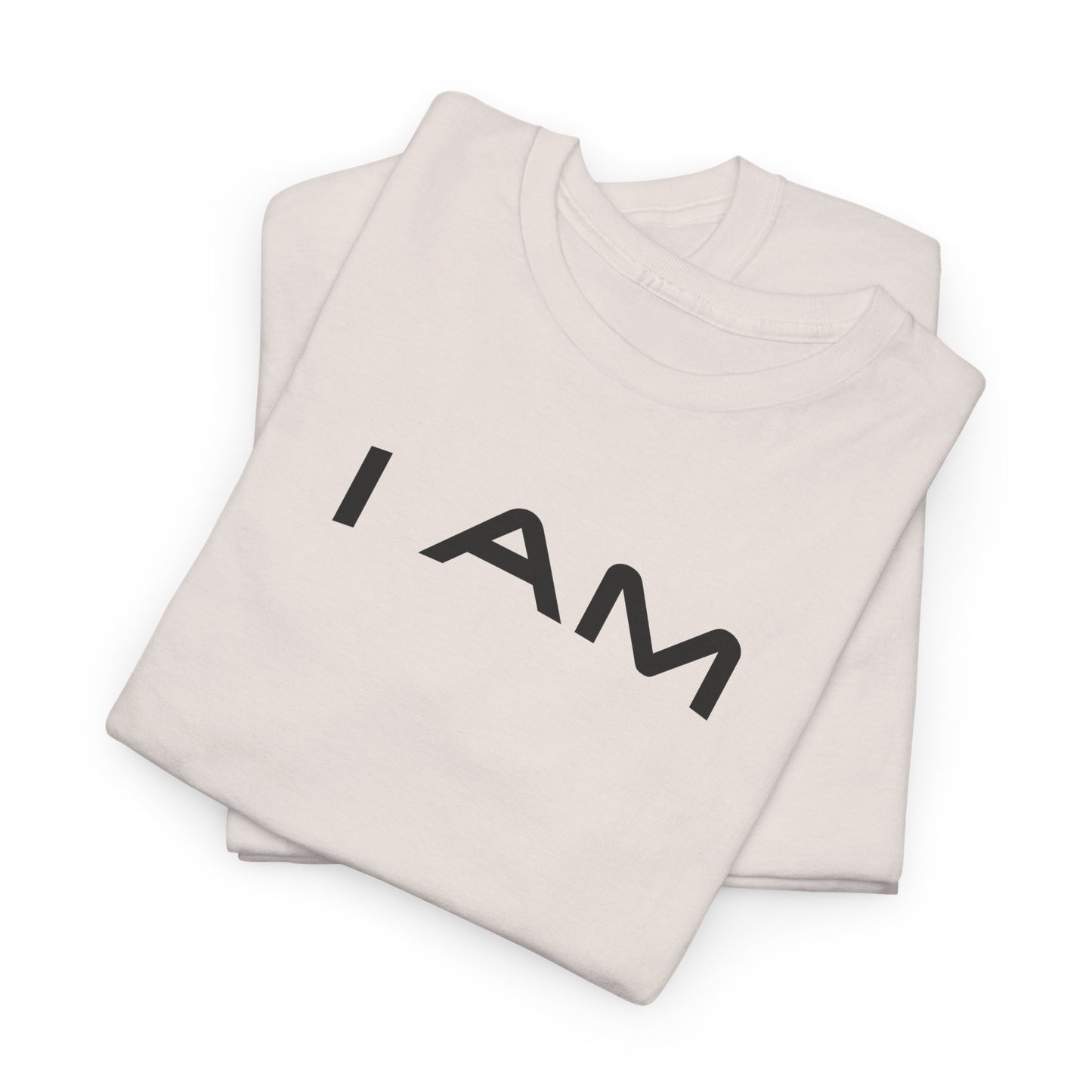 I AM Unisex Heavy Cotton Tee - Inspirational Graphic T-Shirt