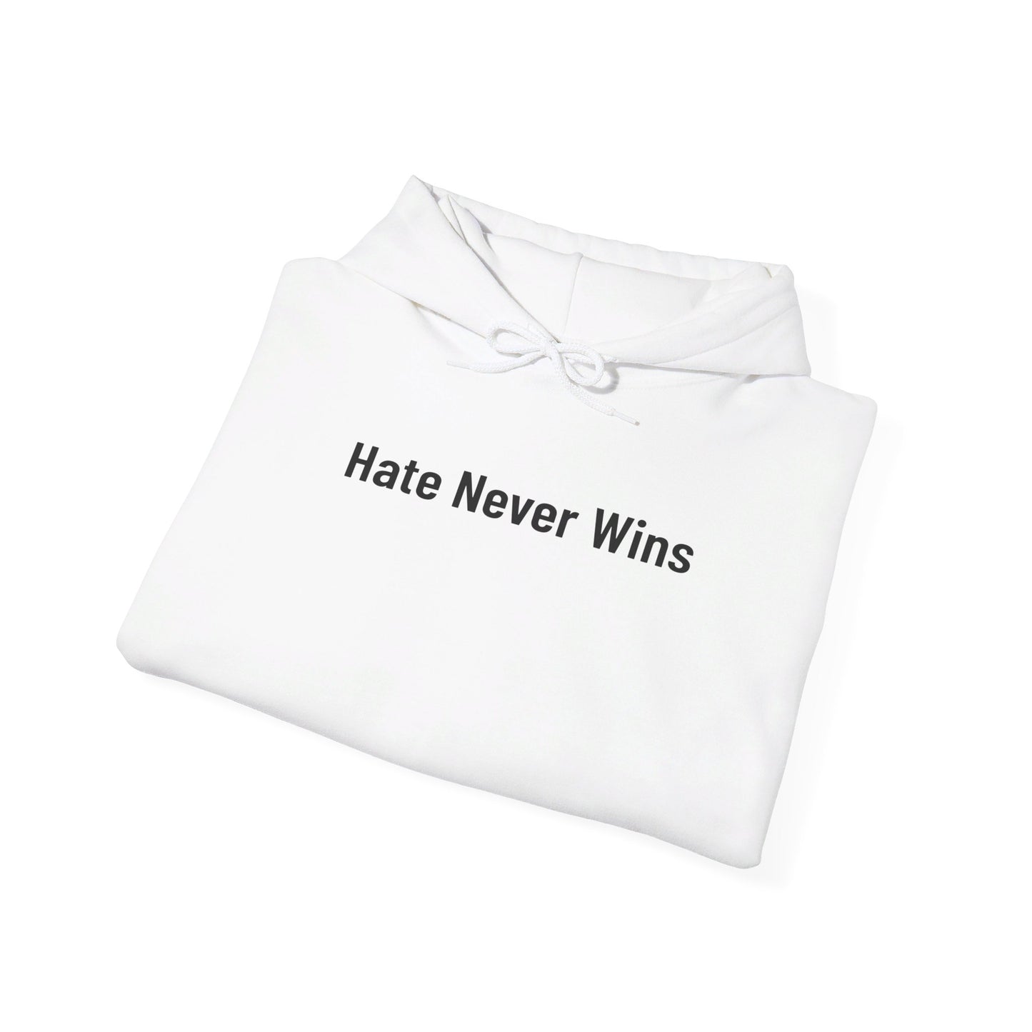 Hate never wins Heavy Blend™ Hooded Sweatshirt