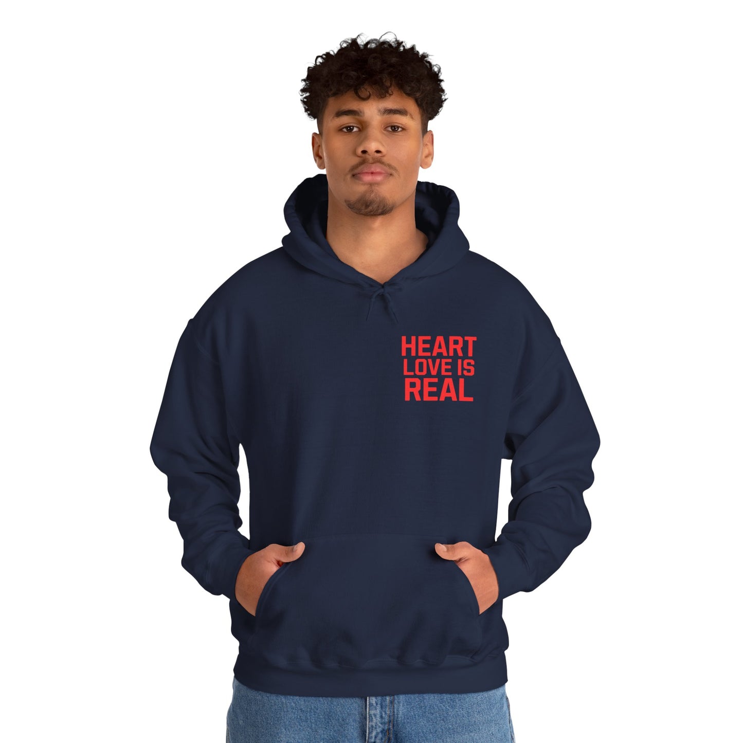 Heart Love Is Real Hoodie