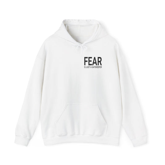 Fear Is Just a Gatekeeper Motivational Premium Hoodie