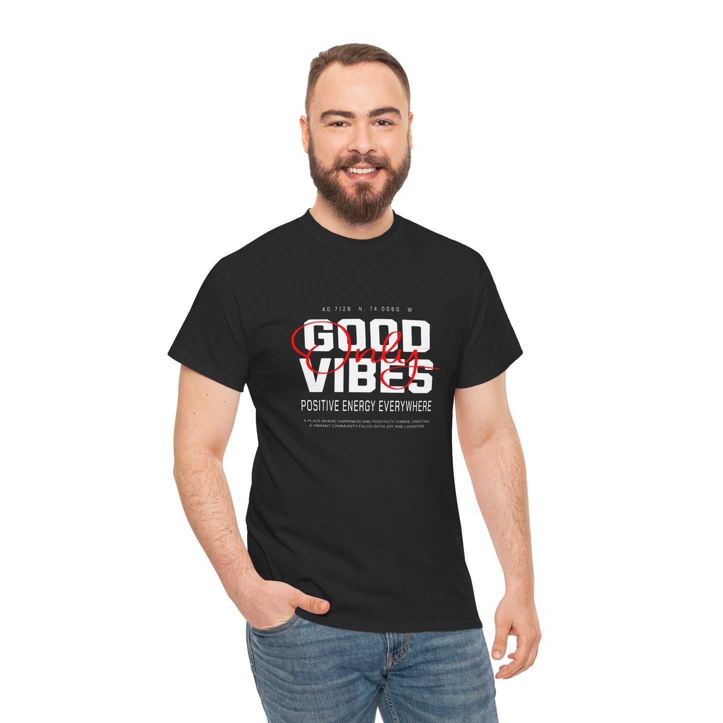 NYC Good Vibes Tee – Positive Energy