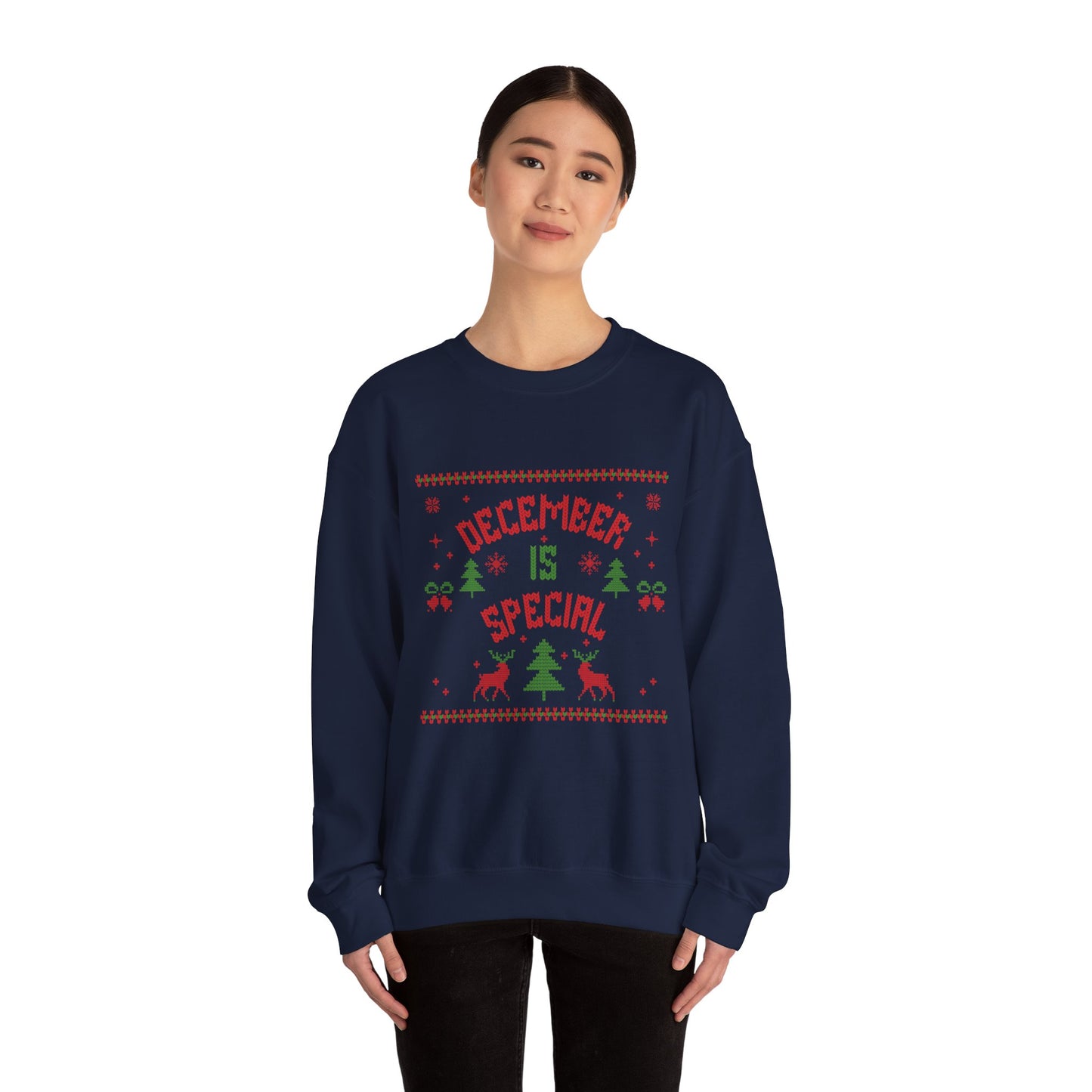 December Is Special: Cozy Holiday Crewneck