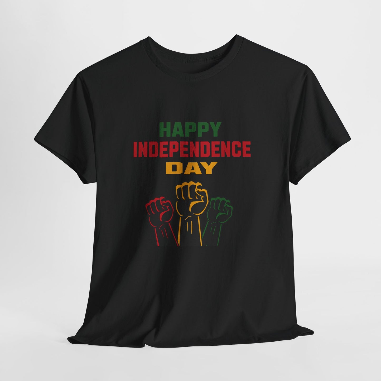 Pan-African Pride: Happy Independence Day Heritage Tee