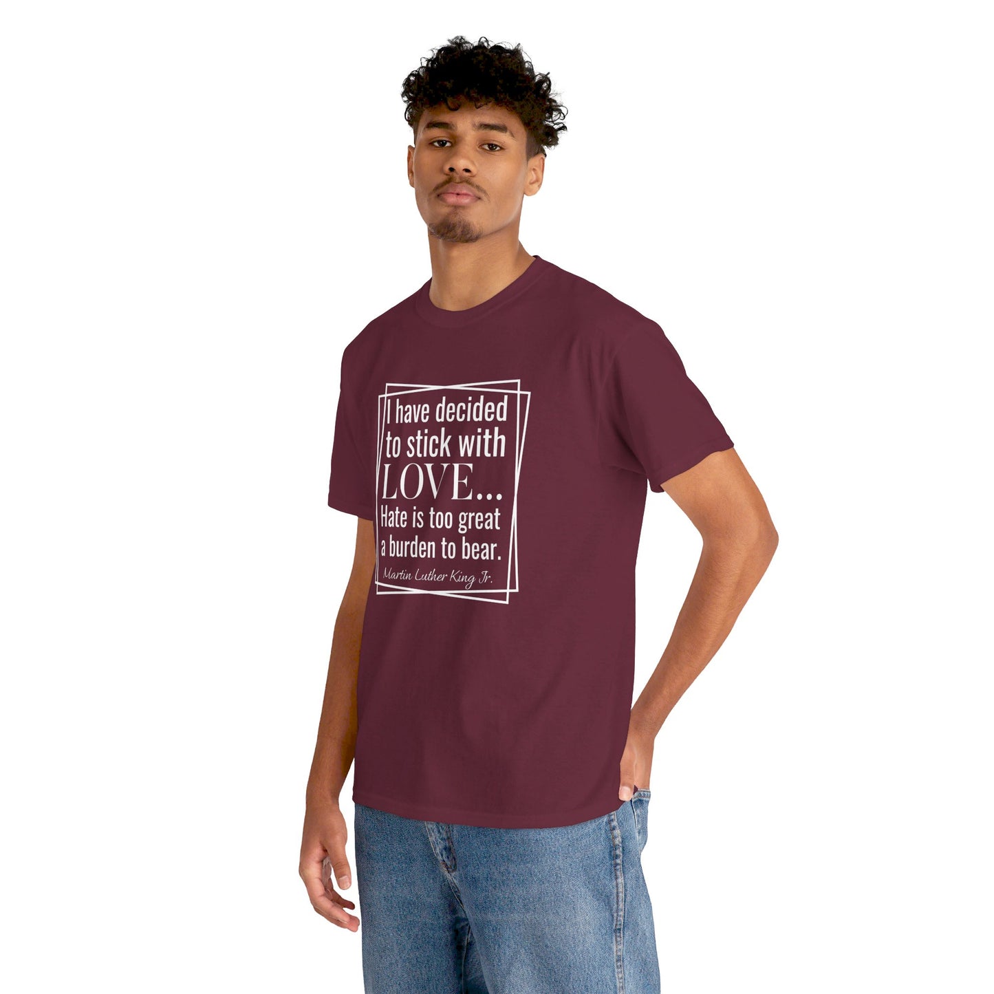 Martin Luther King Jr. Unisex Heavy Cotton Tee