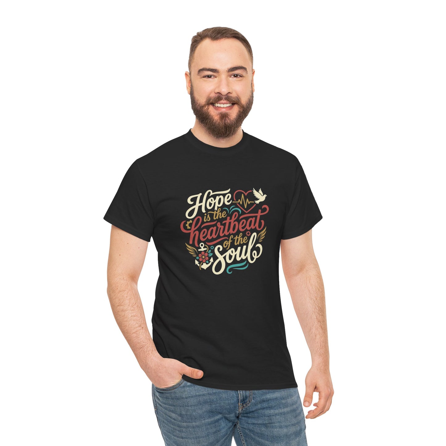 Purposeful Style: Hope Is a Heartbeat of the Soul Premium Tee