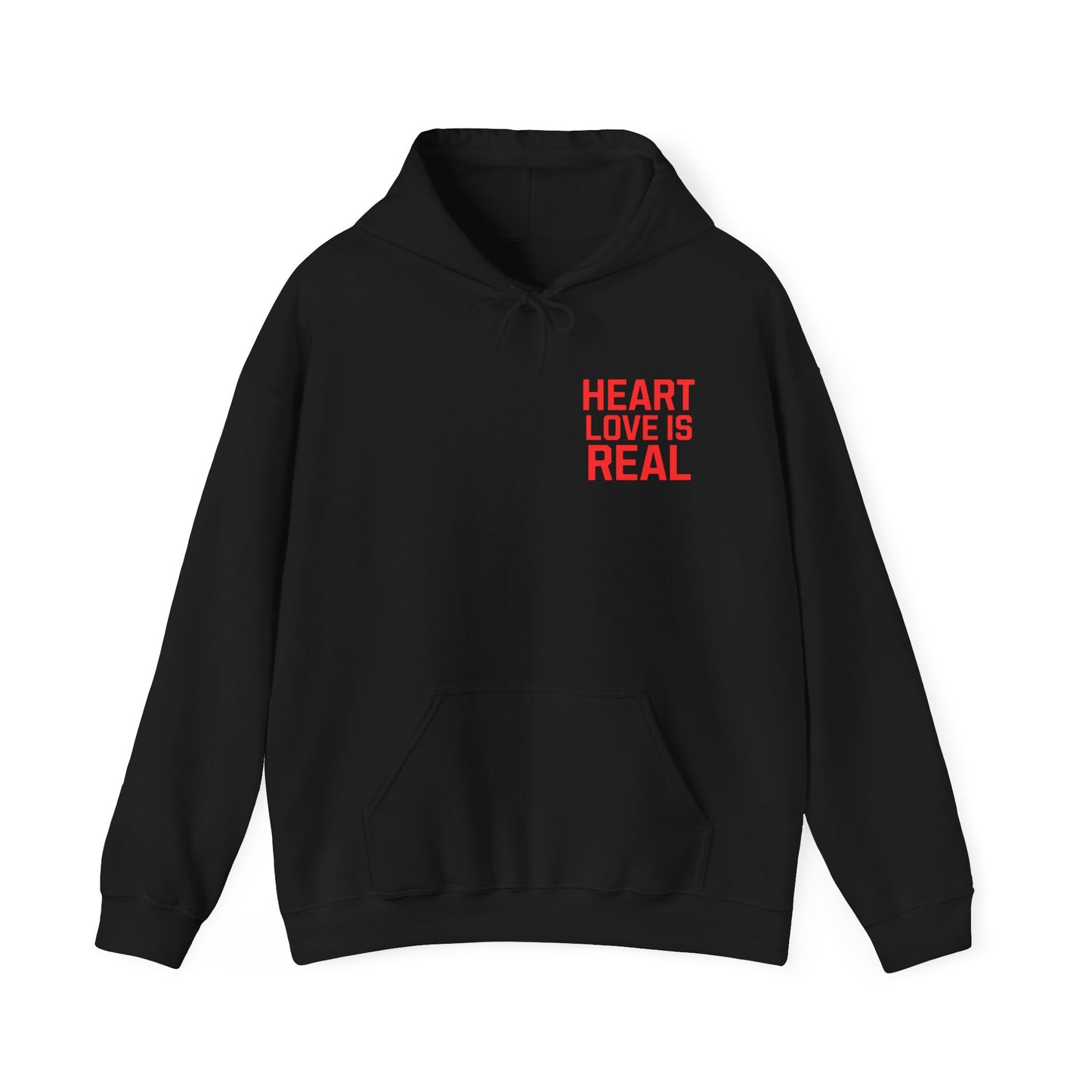 Heart Love Is Real Hoodie