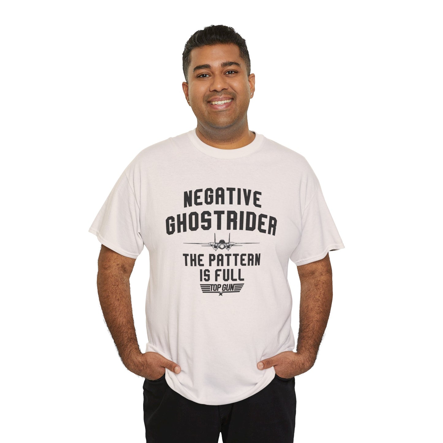 Negative Ghostrider Unisex Heavy Cotton Tee