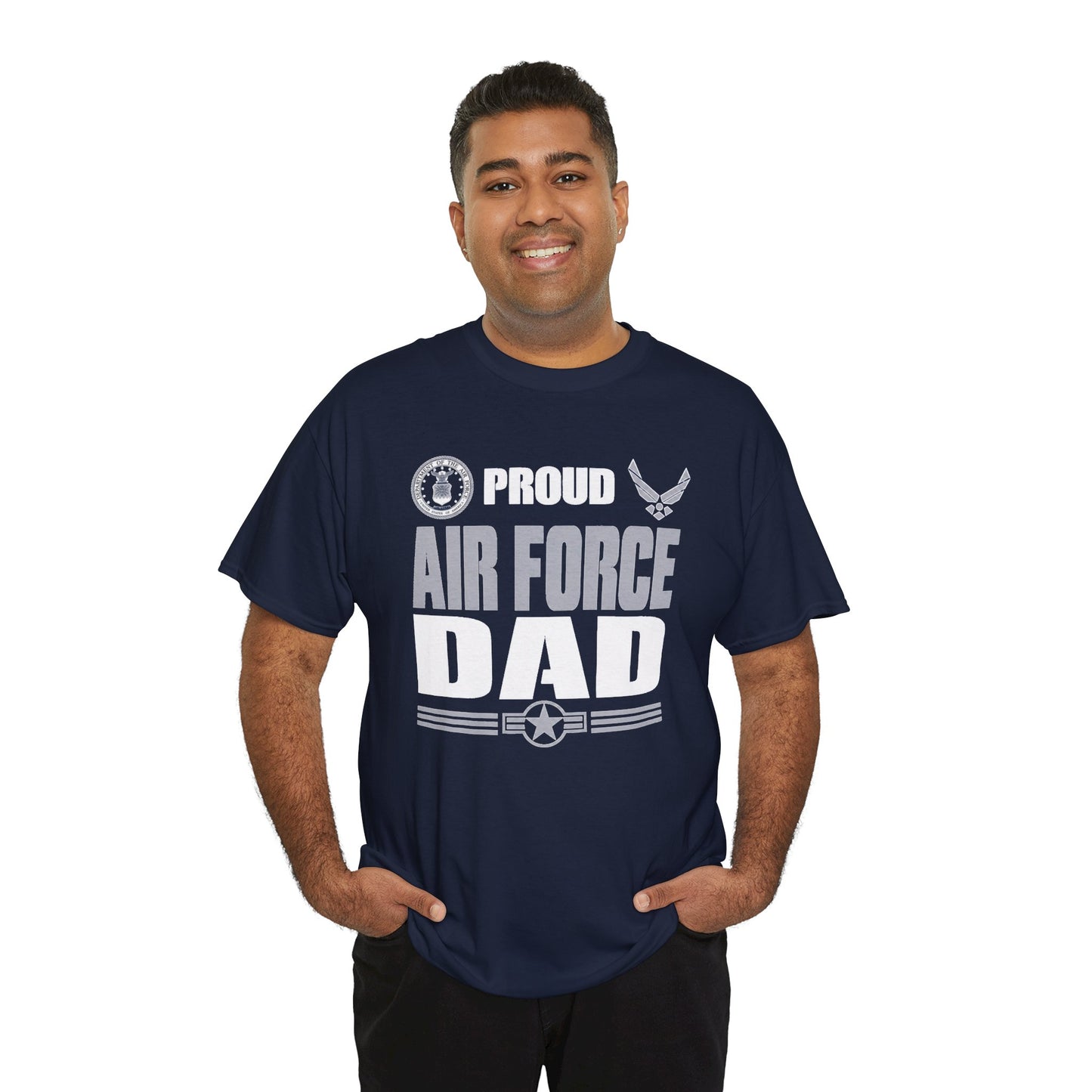 Proud Air Force Dad T-Shirt — Military Dad Tee
