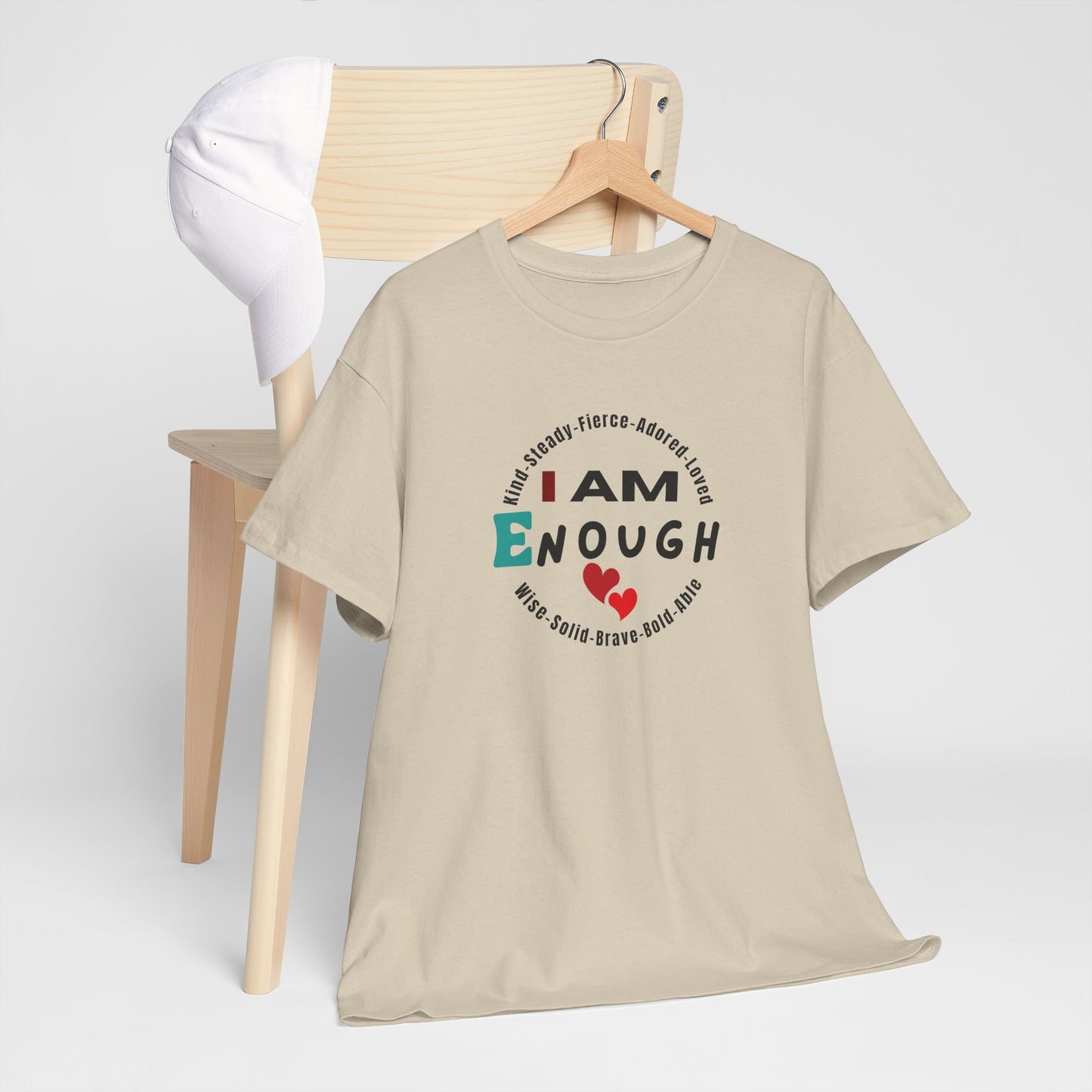 I Am Enough Affirmation Tee – Dripp’N Gear