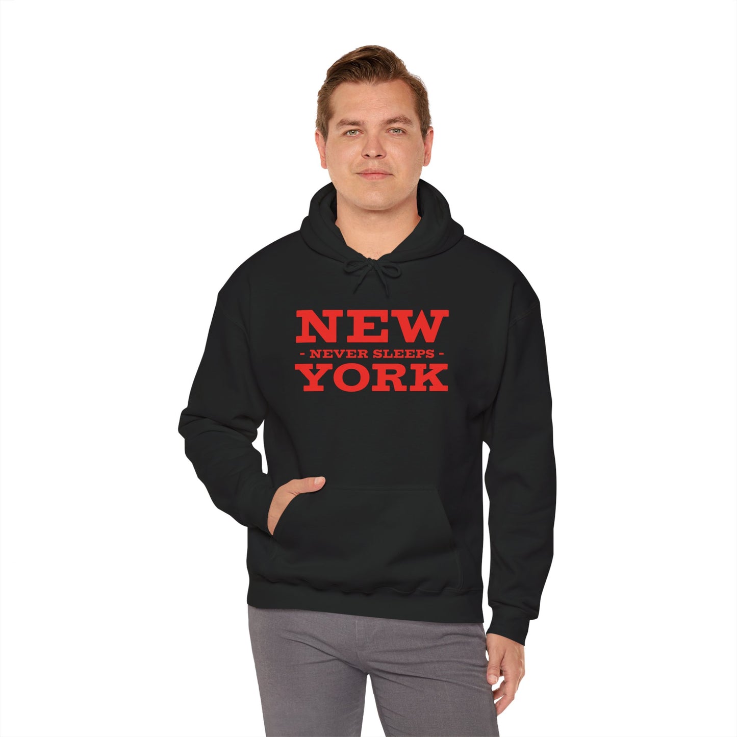 New York Never Sleeps Hoodie – Dripp’N Gear